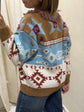 Cardigan caban corto multicolore HaveOne