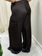 Pantalone cargo in raso MyD