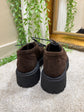 Mocassino con lacci fondo track Divine Follie
