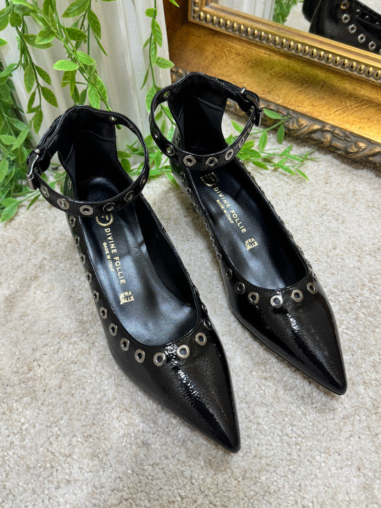 Décolleté tacco kitten con cinturino caviglia Divine Follie
