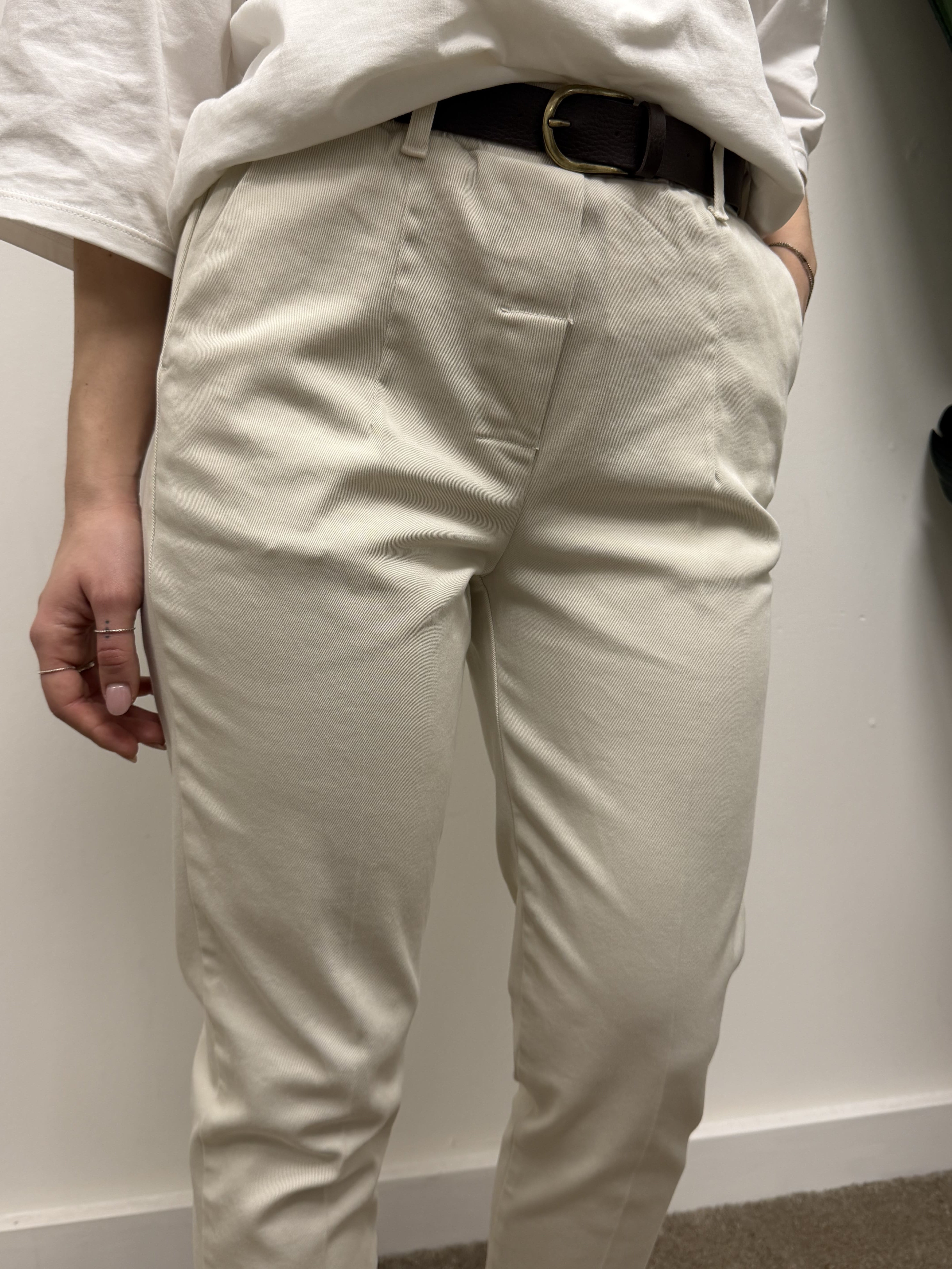 Pantalone chino in cotone Susy Mix
