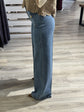 Jeans gamba dritta con taschine e bottoni Tensione In