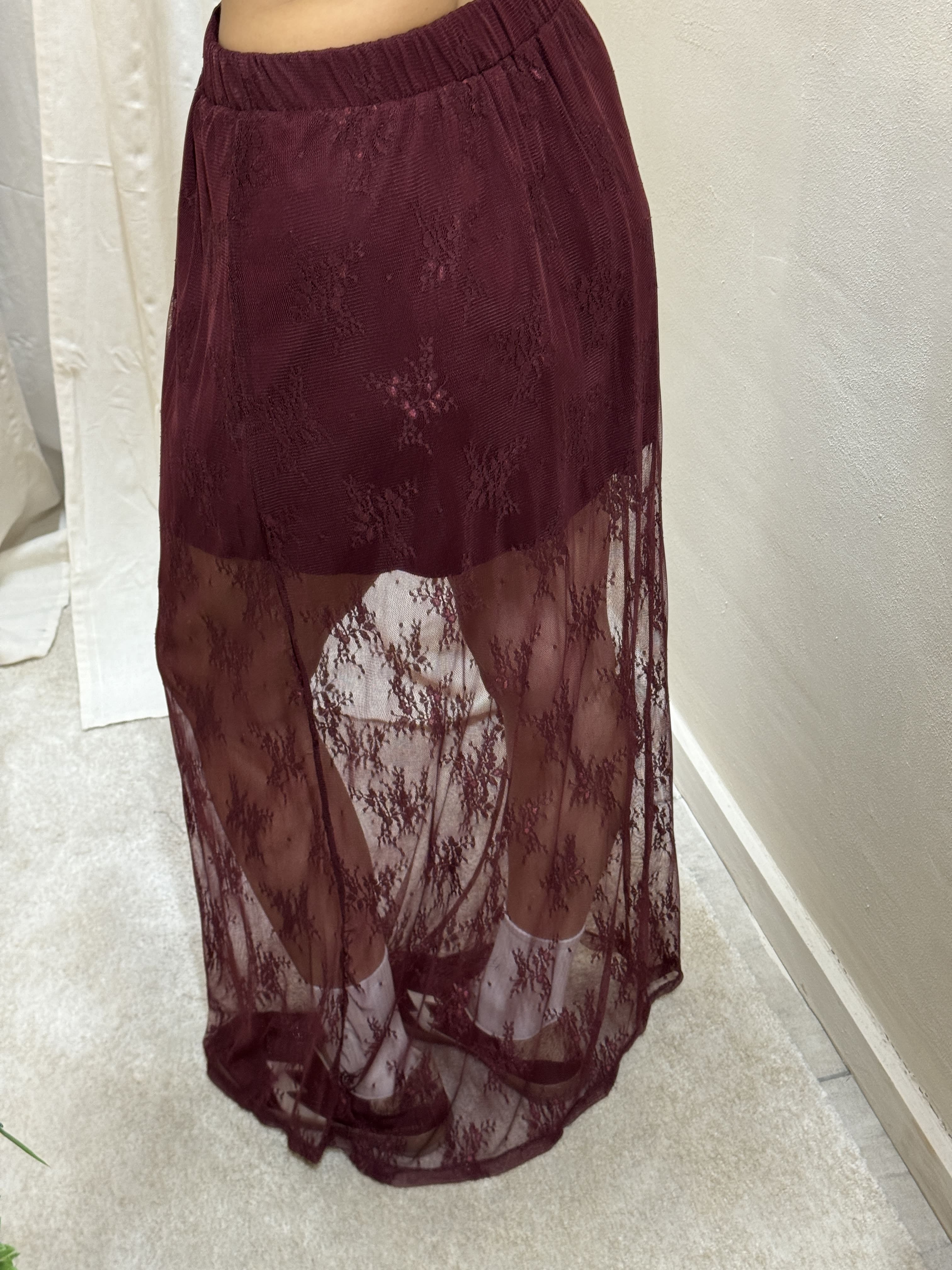 Gonna lunga in pizzo Dixie