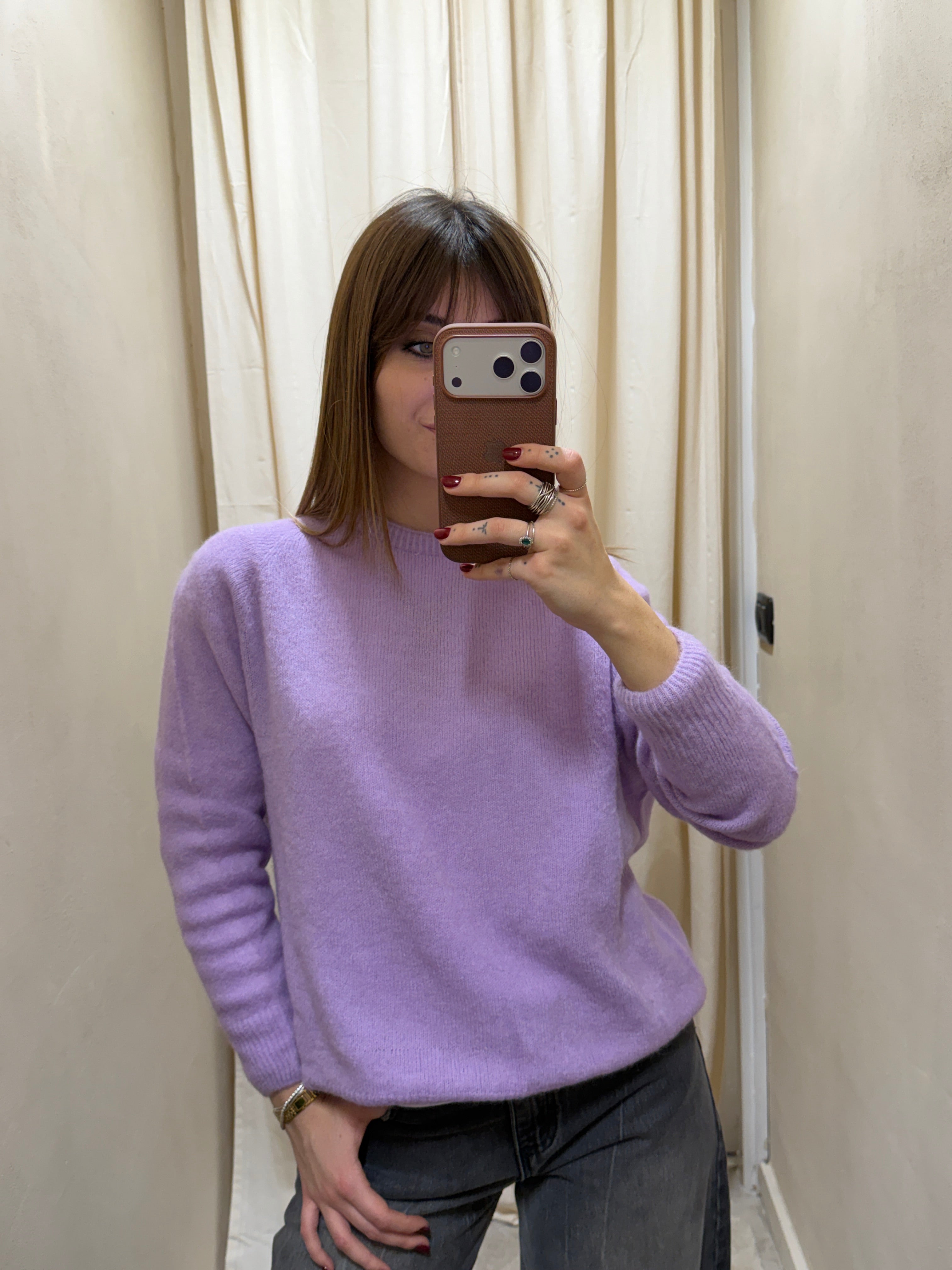 Maglione morbido girocollo Susy Mix