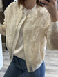 Bomber in organza ricamato MyD