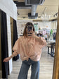 Camicia in tencel con nodo Tensione In