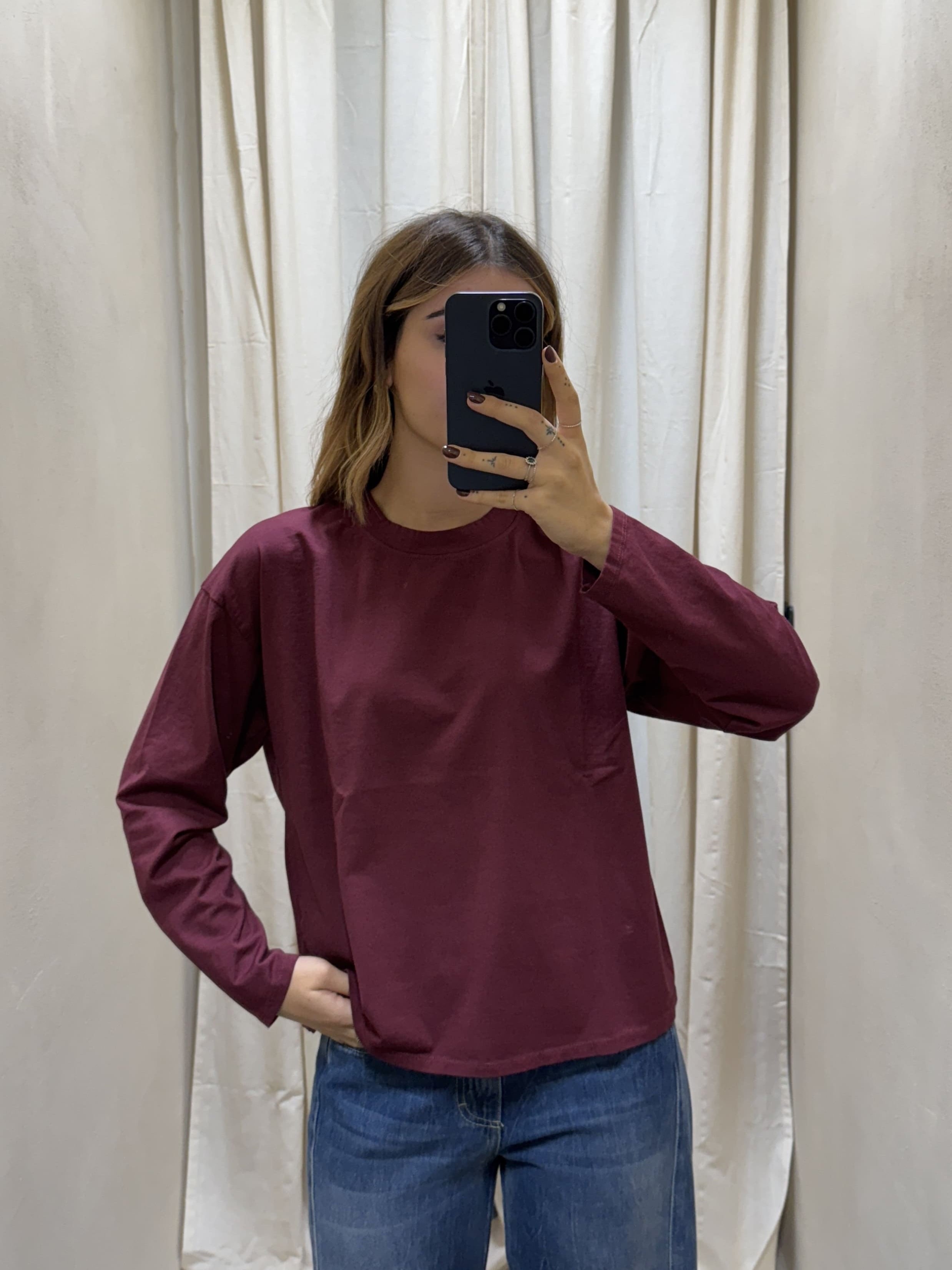 Maglia basic manica lunga HaveOne