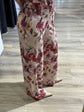 Completo fluido blusa e pantalone stampa floreale Susy Mix