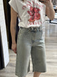 Bermuda di jeans con strass Susy Mix