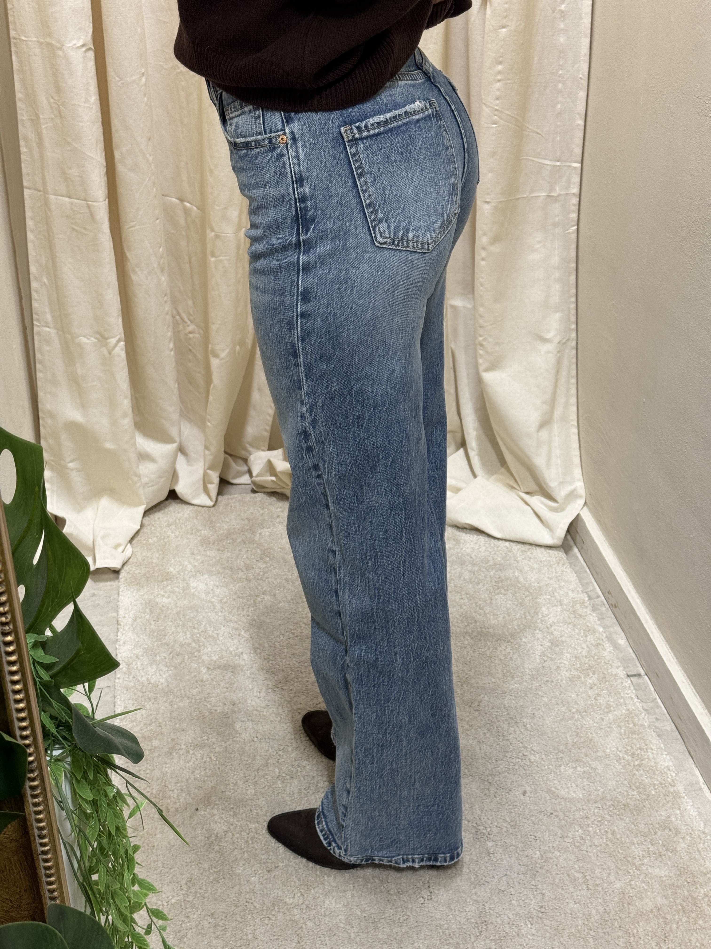 Jeans regular gamba dritta My-D