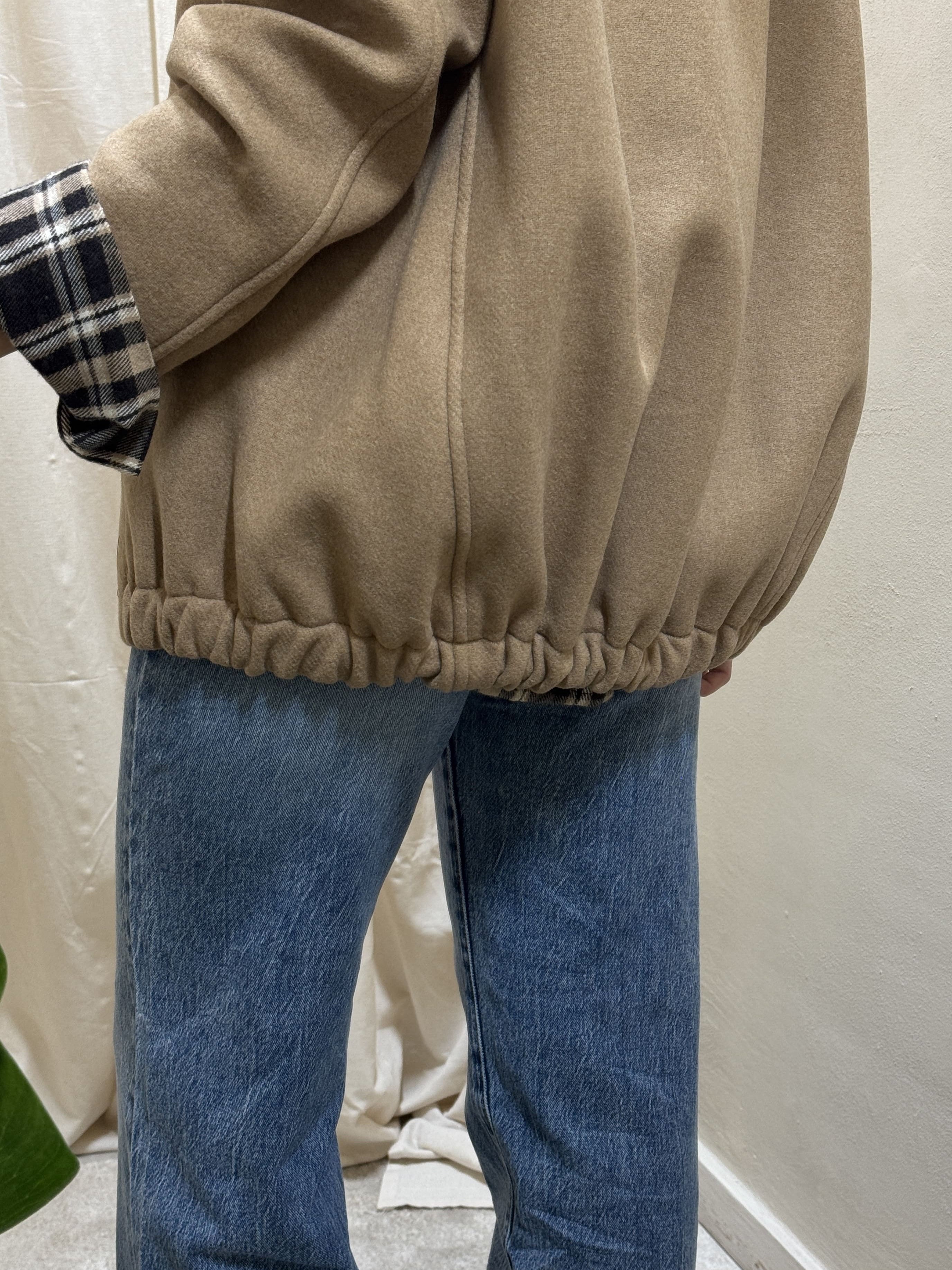 Giacca bomber in panno Dixie