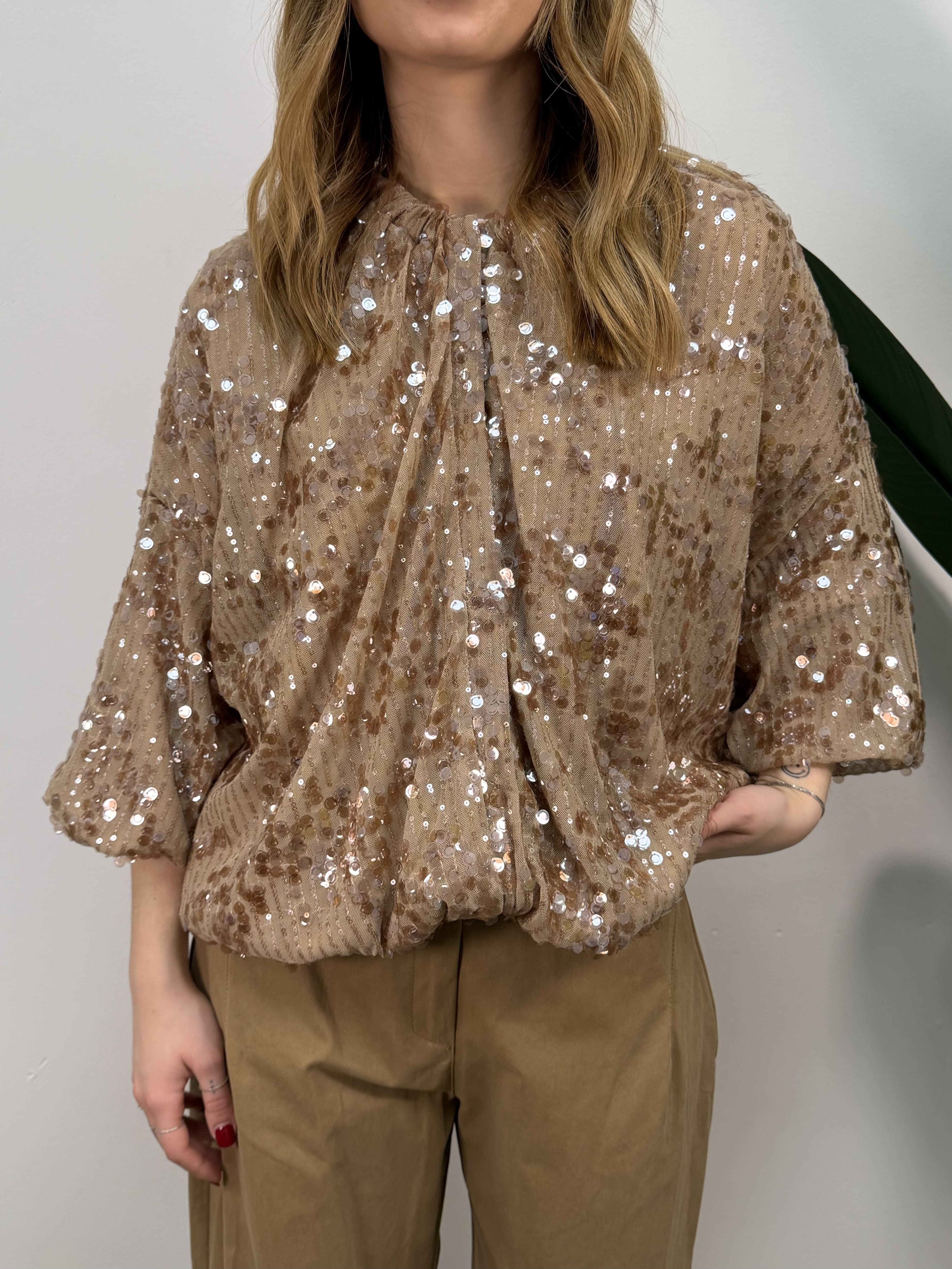 Bomber over paillettes Tensione In