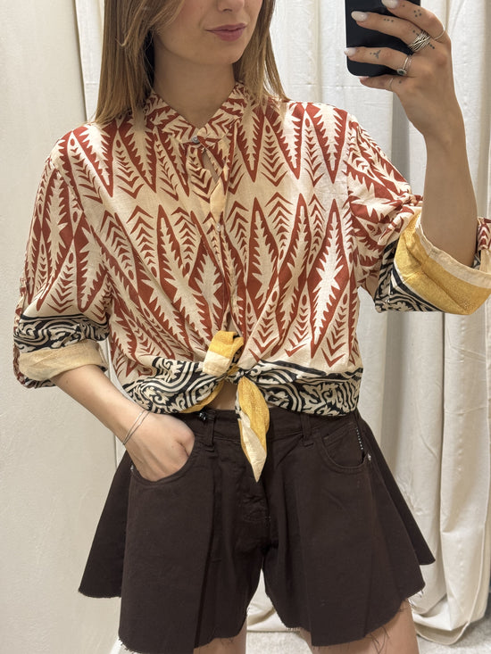 Camicia coreana fantasia india HaveOne