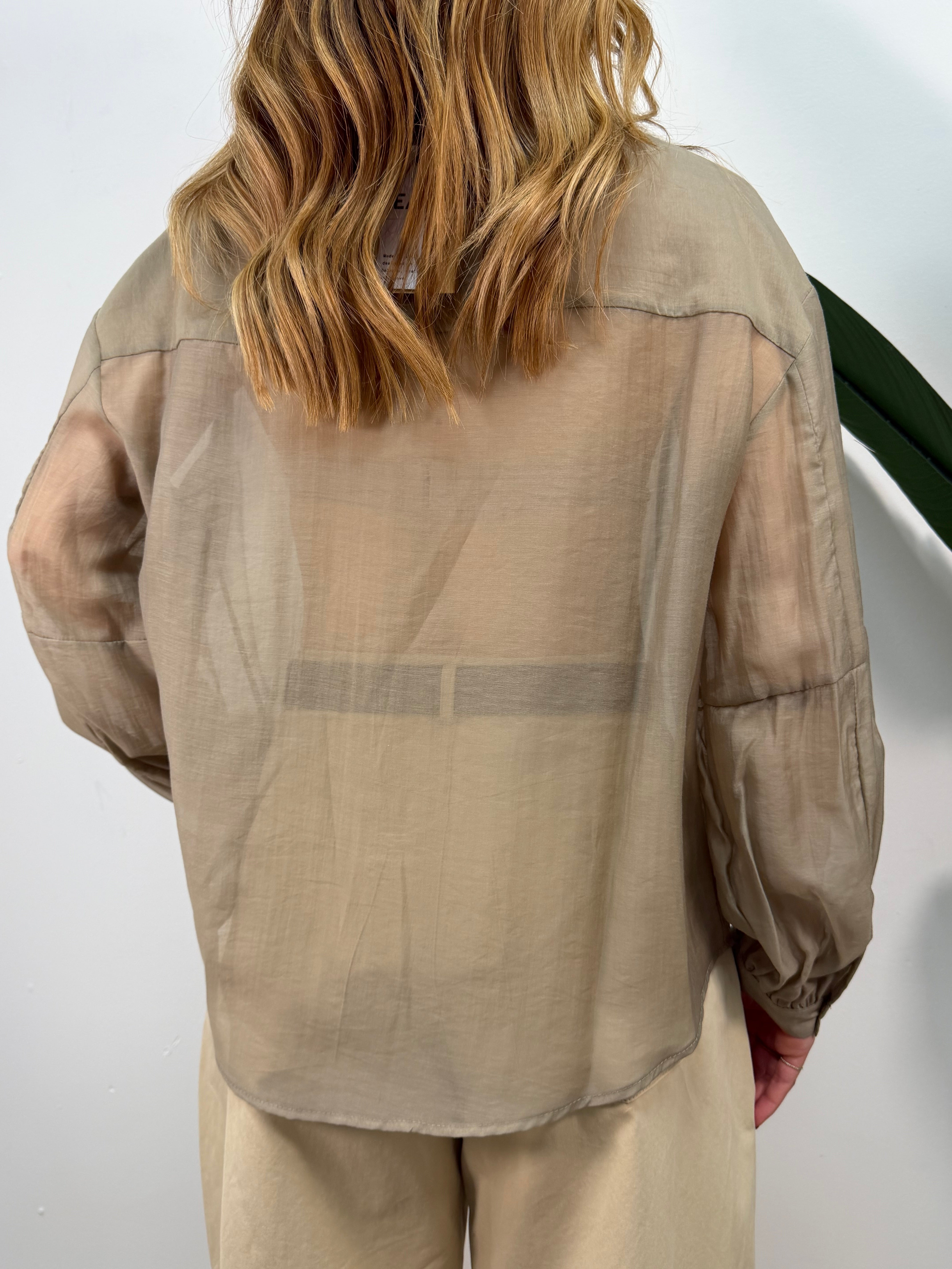 Camicia morbida in lyocell Please