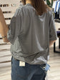 Maglia mezza manica girocollo a righe HaveOne
