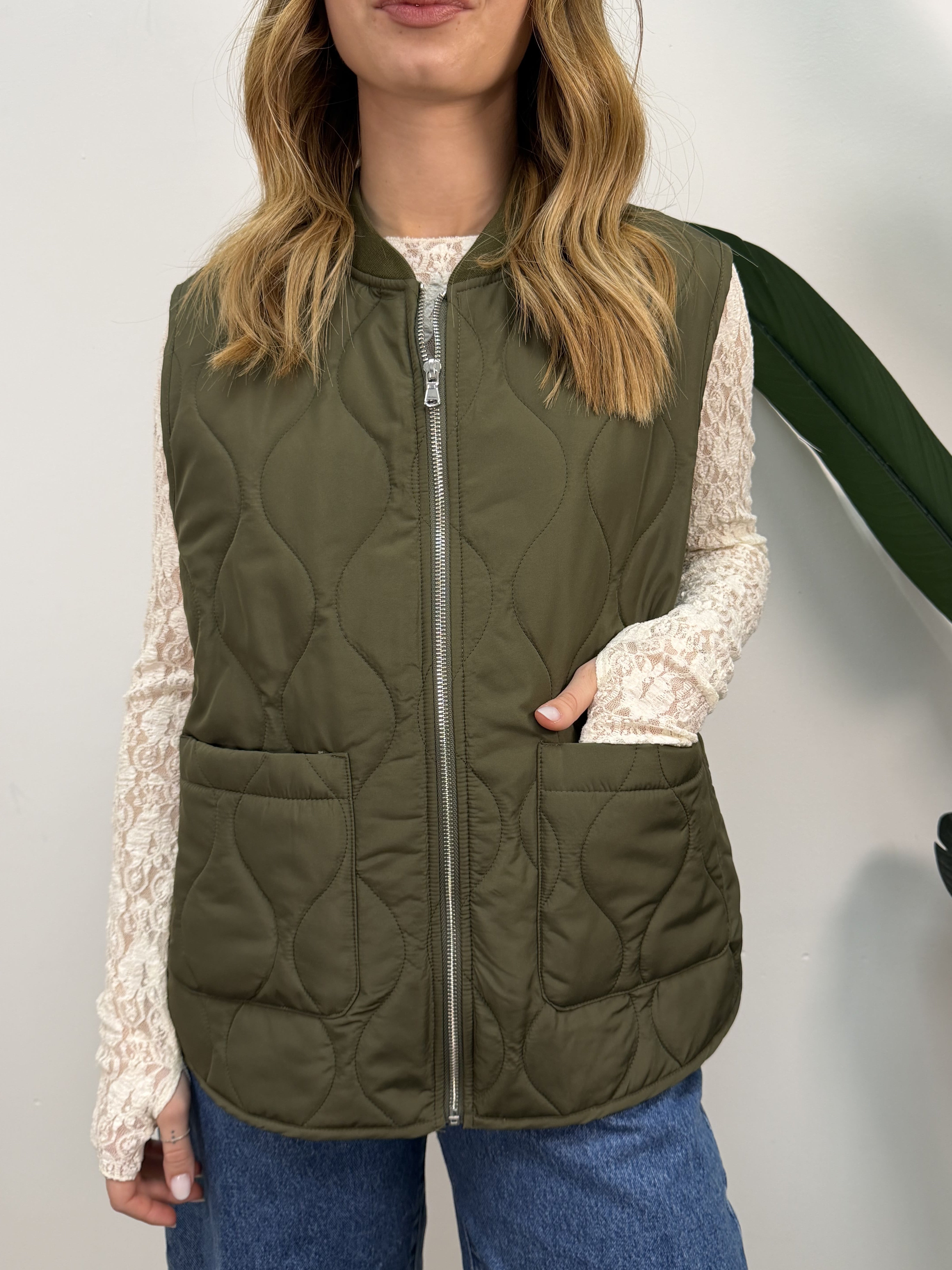 Gilet trapuntato Susy Mix
