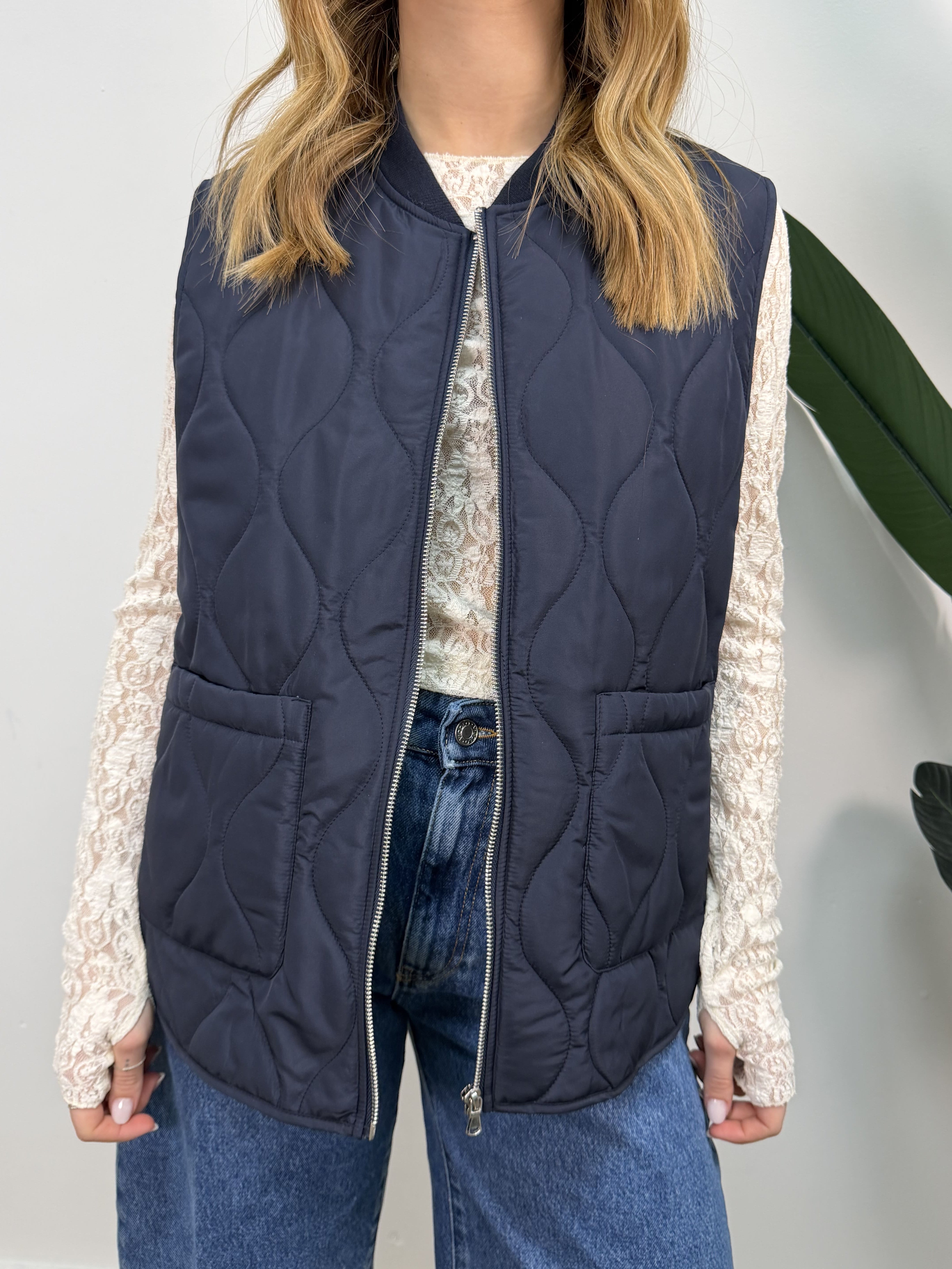 Gilet trapuntato Susy Mix