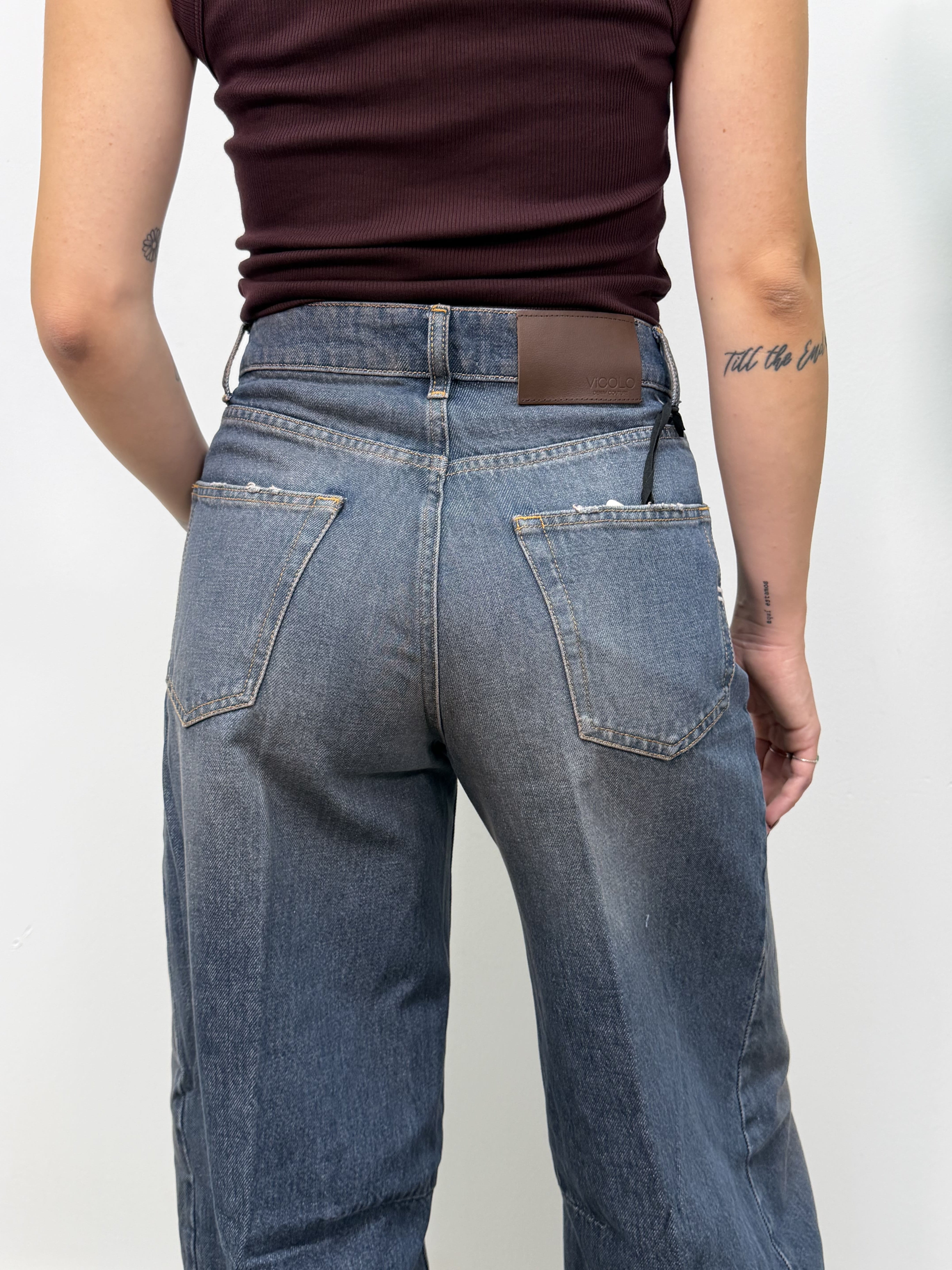 Jeans Maite super balloon VICOLO