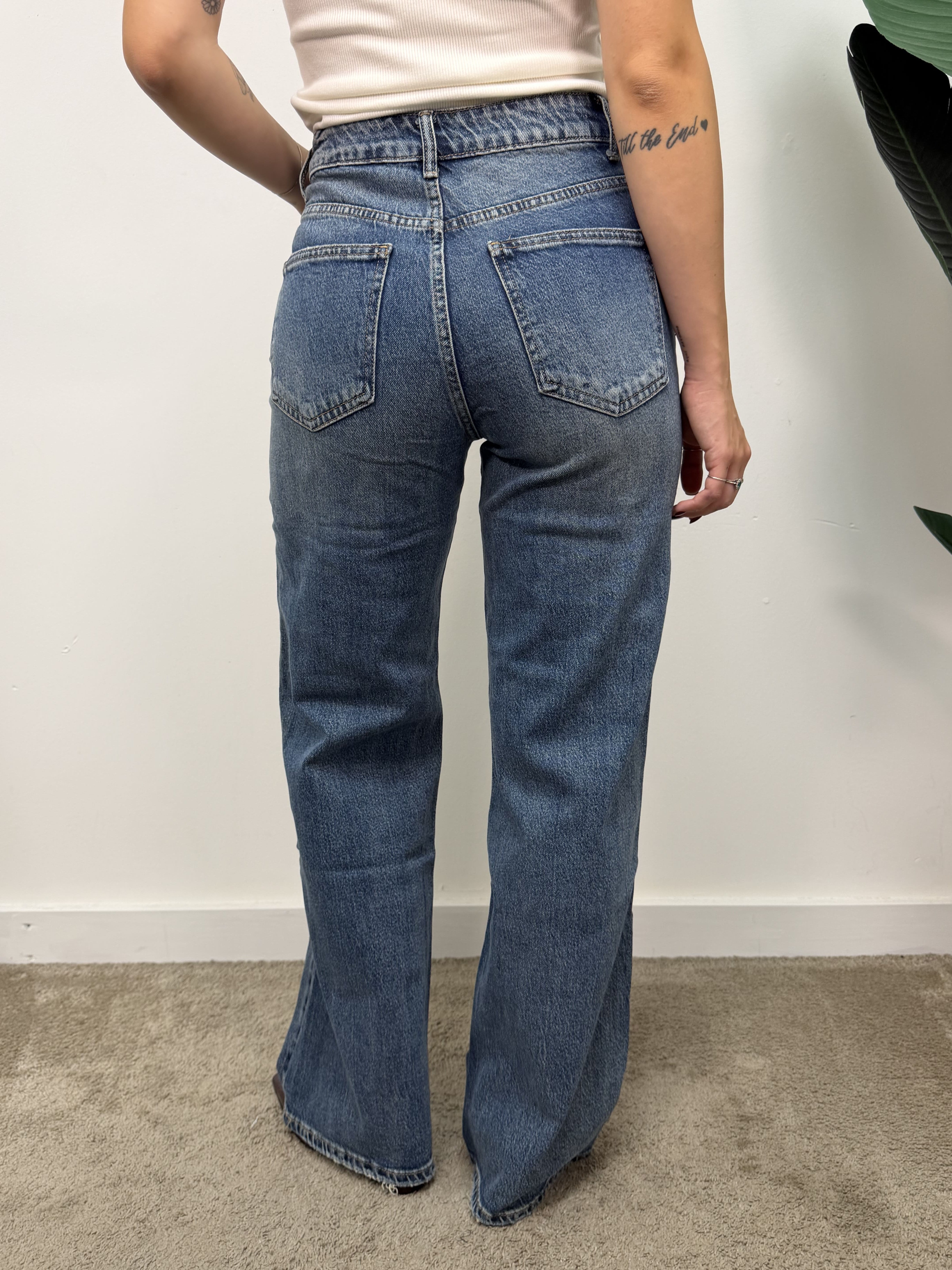 Jeans gamba dritta Eva MyD