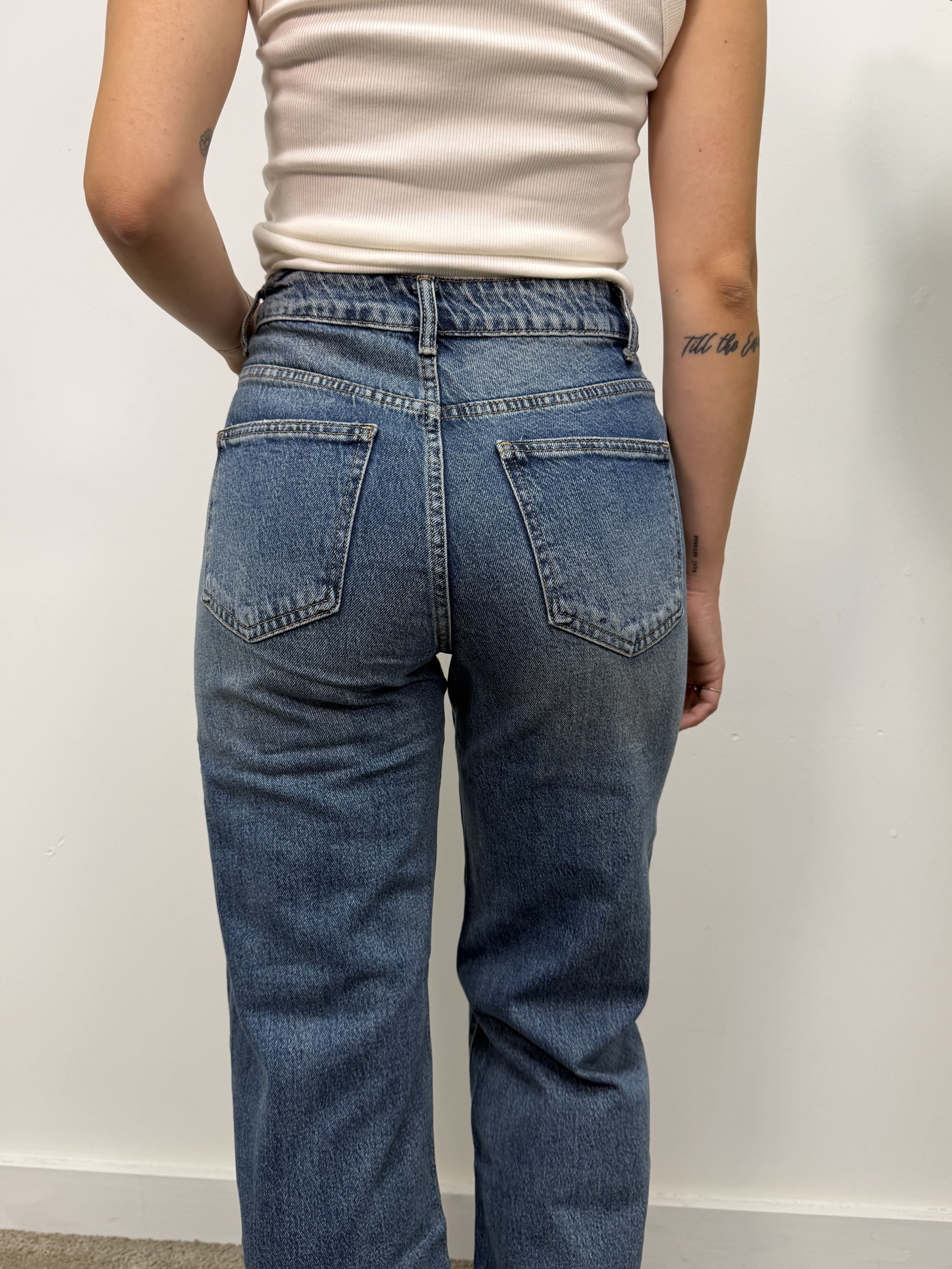 Jeans gamba dritta Eva MyD
