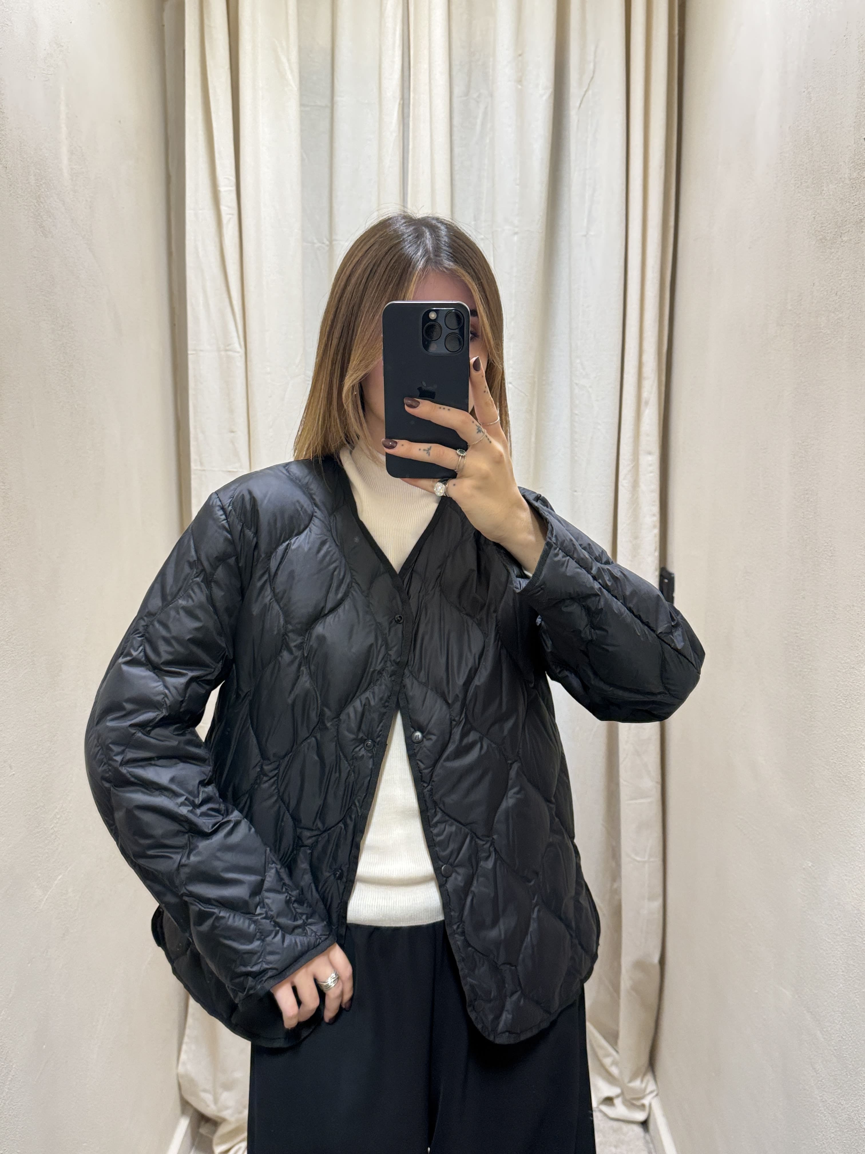 Piumino corto 100gr con impunture HaveOne