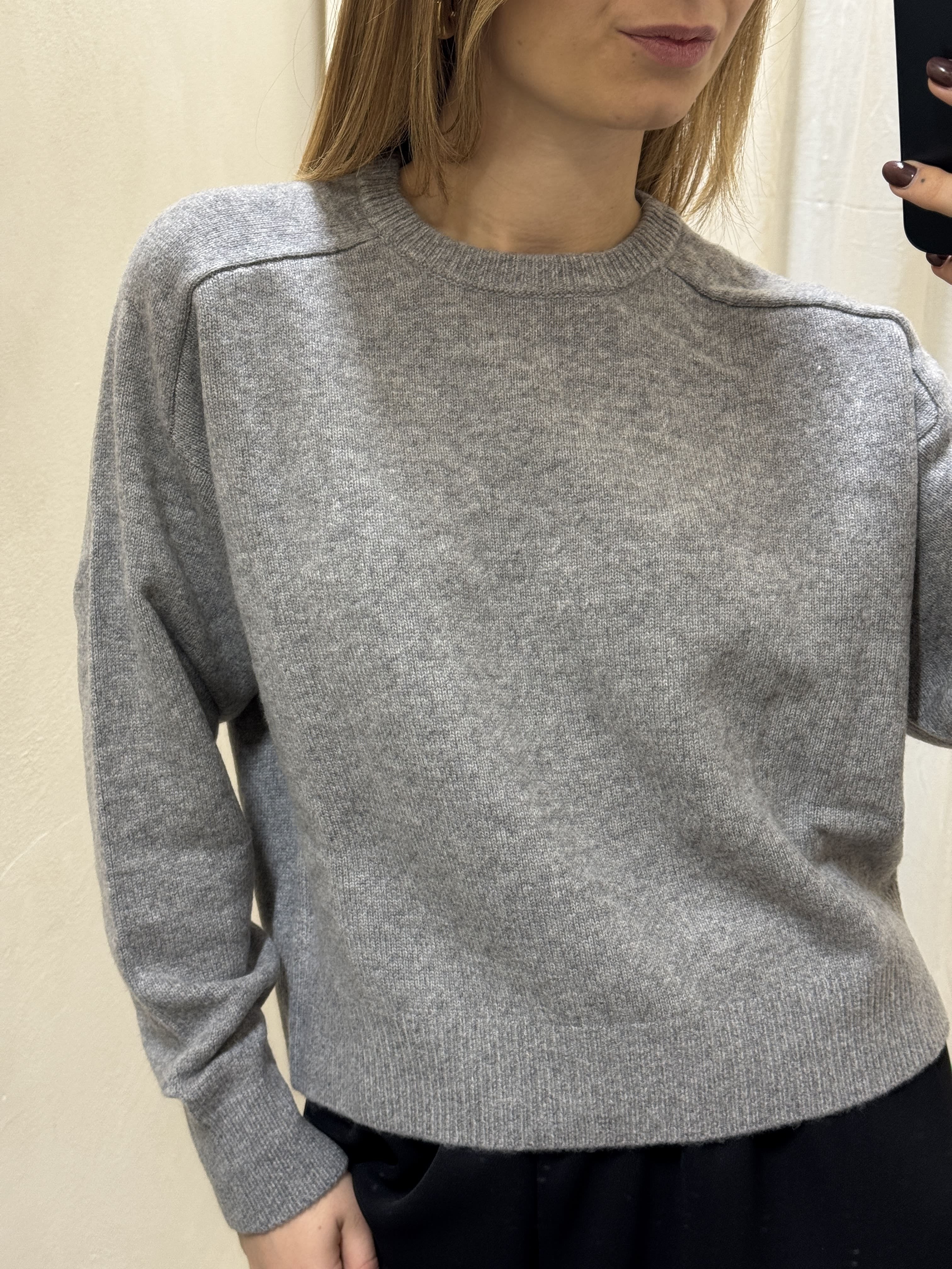 Maglione girocollo 100% lana MyD