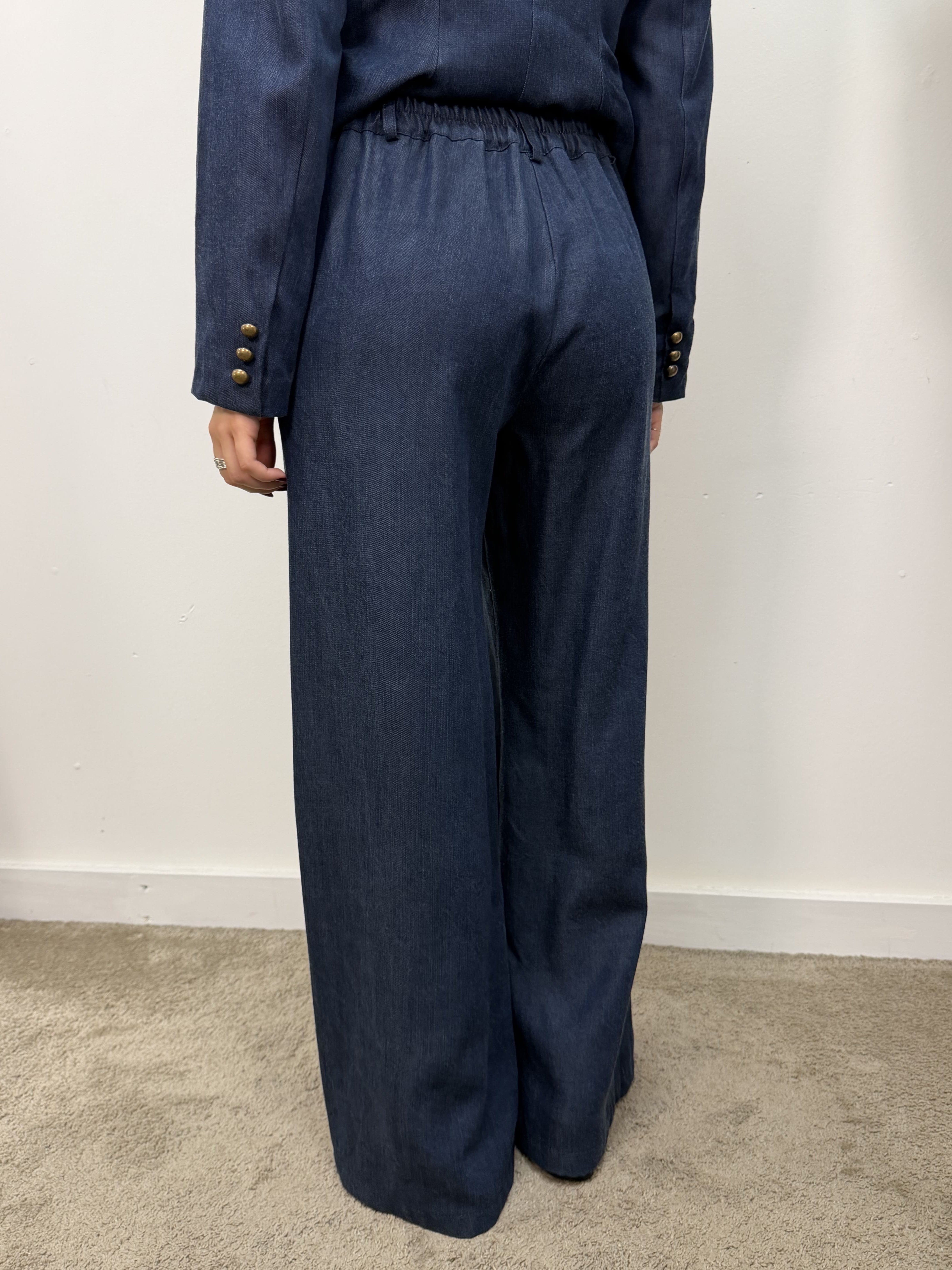 Pantalone dritto mano pesca MyD