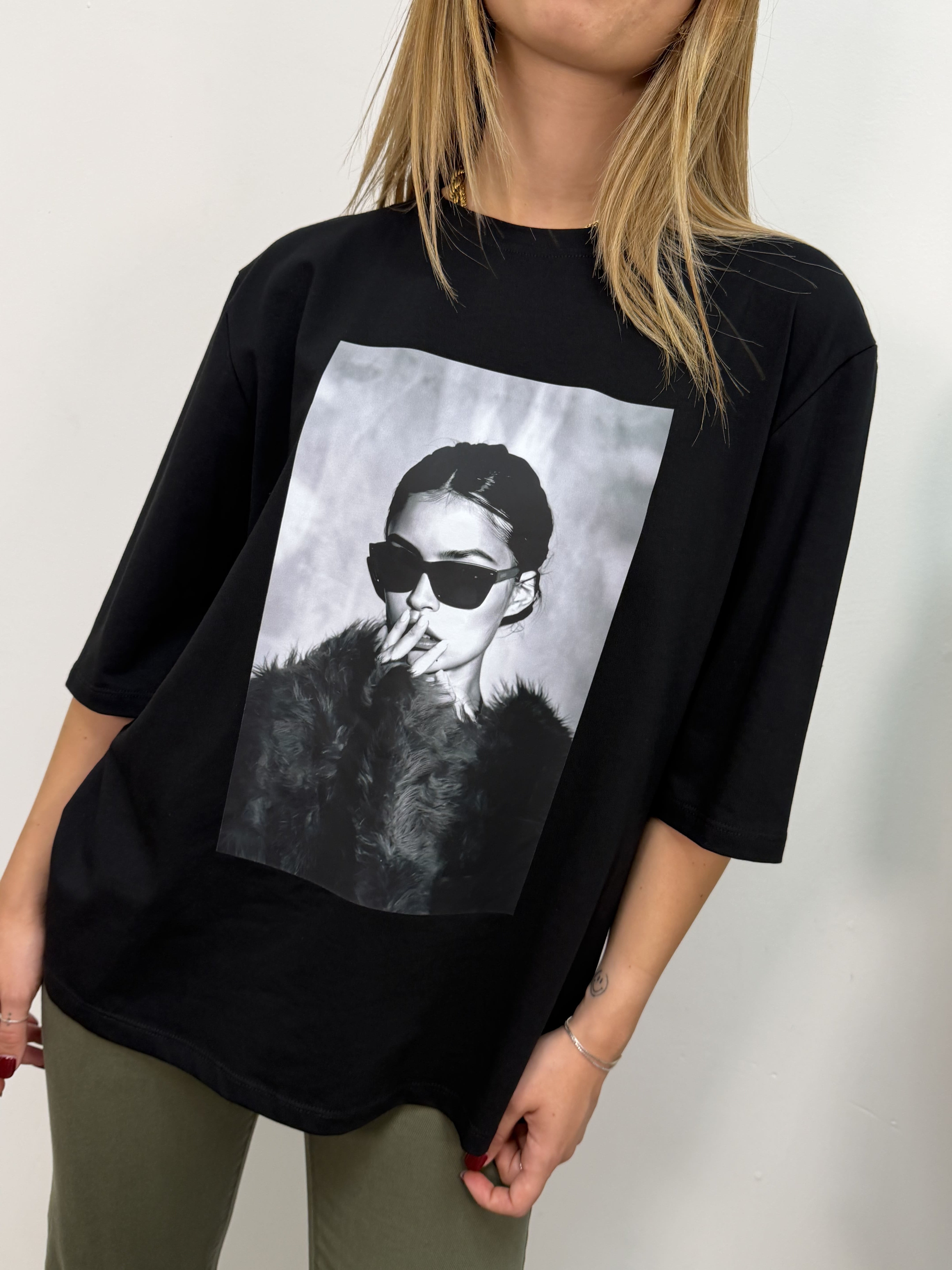 T-shirt over “Girl Tee” MyD
