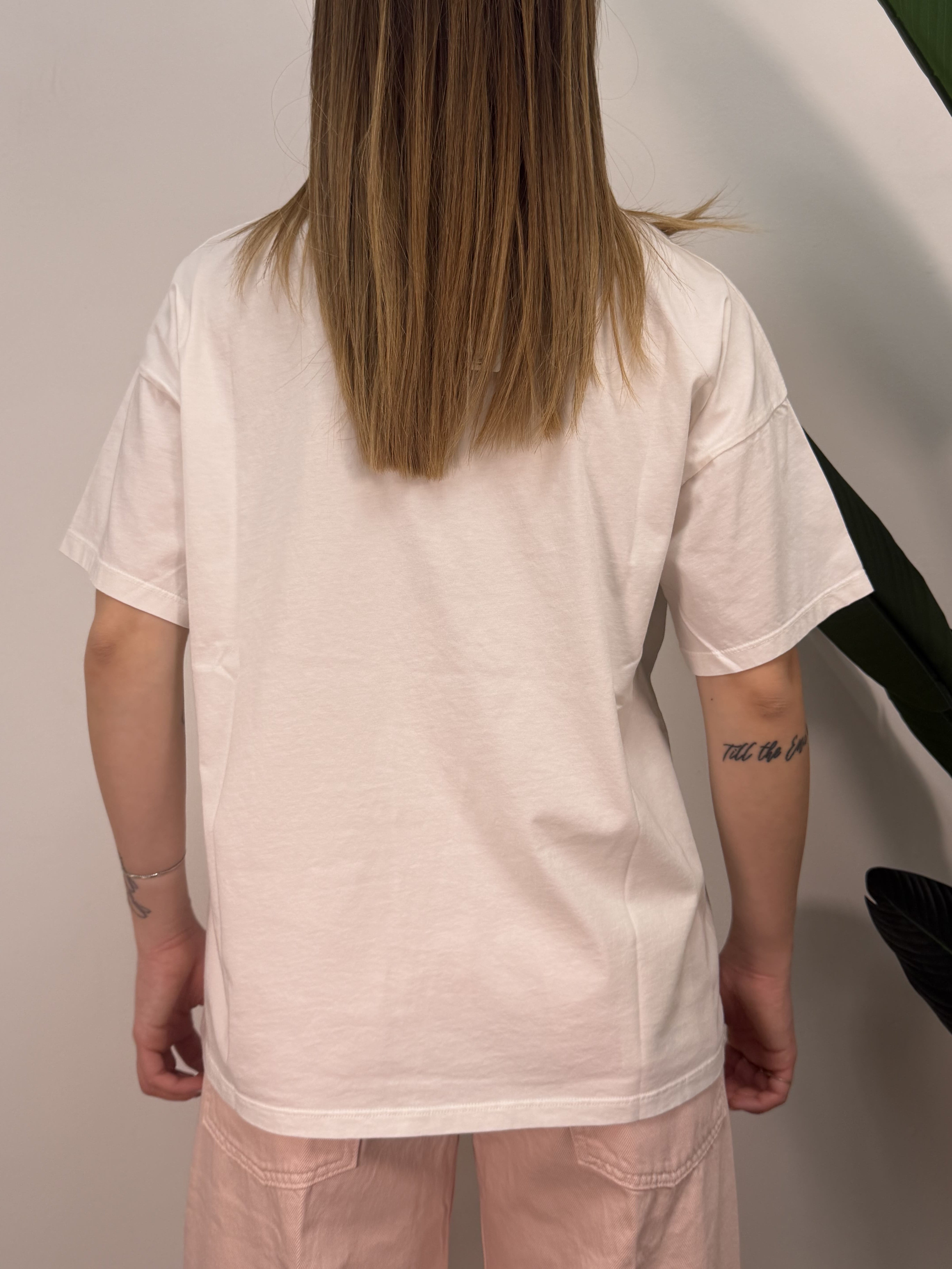 T-shirt in cotone stampa limoni VICOLO