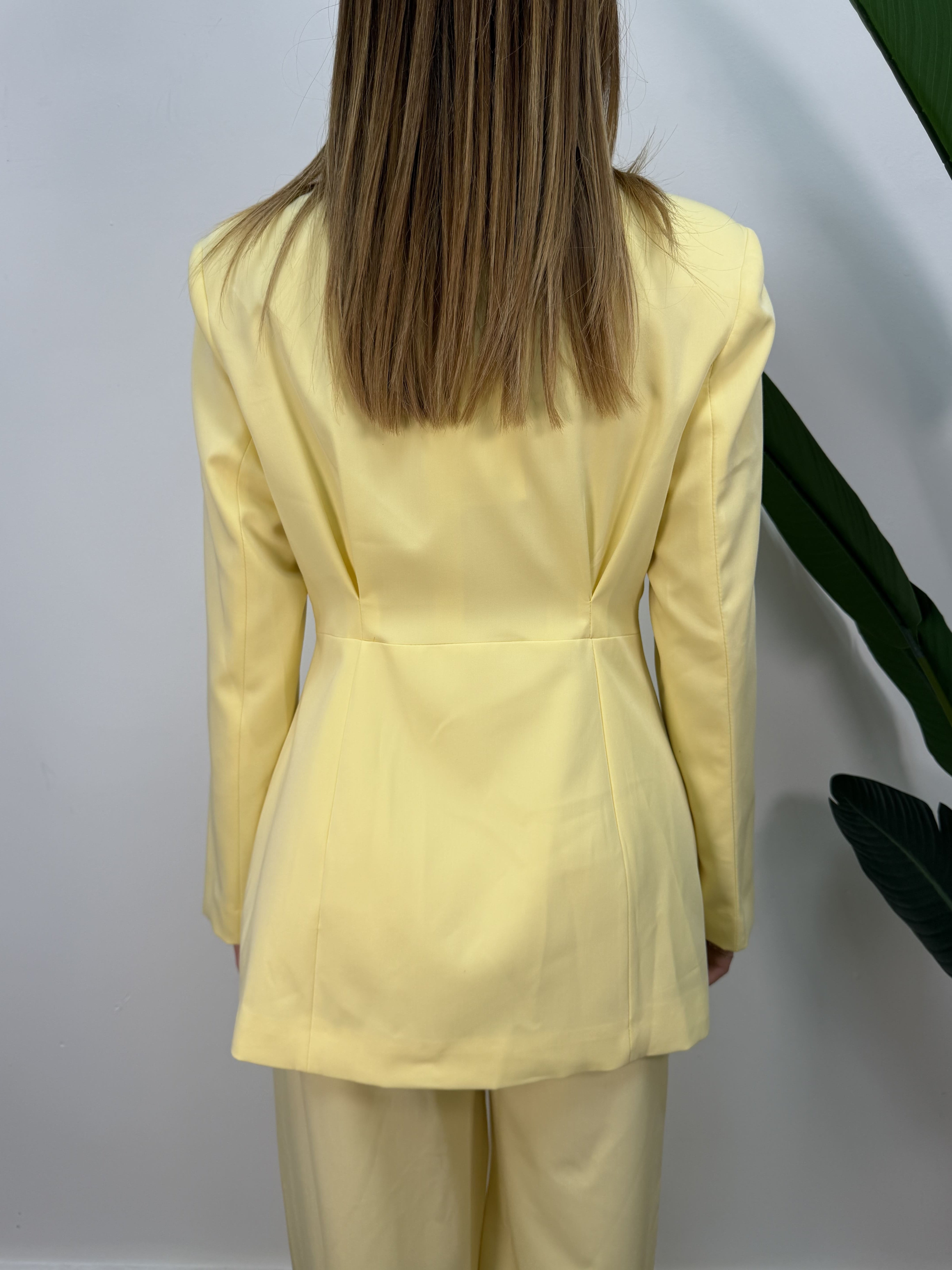 Giacca lunga con bottoni laterali HaveOne