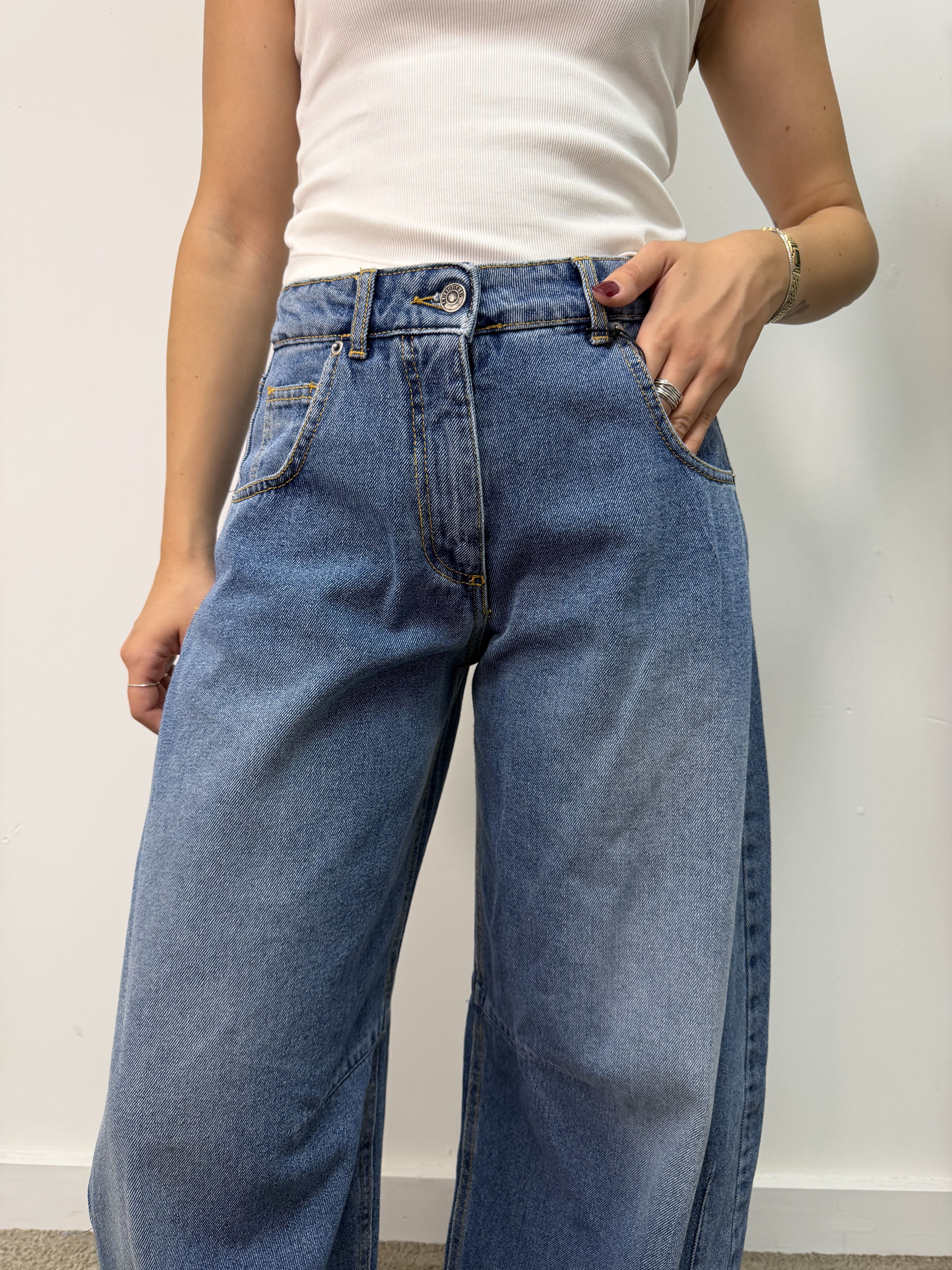 Jeans mod. Louvre blu denim Tensione In
