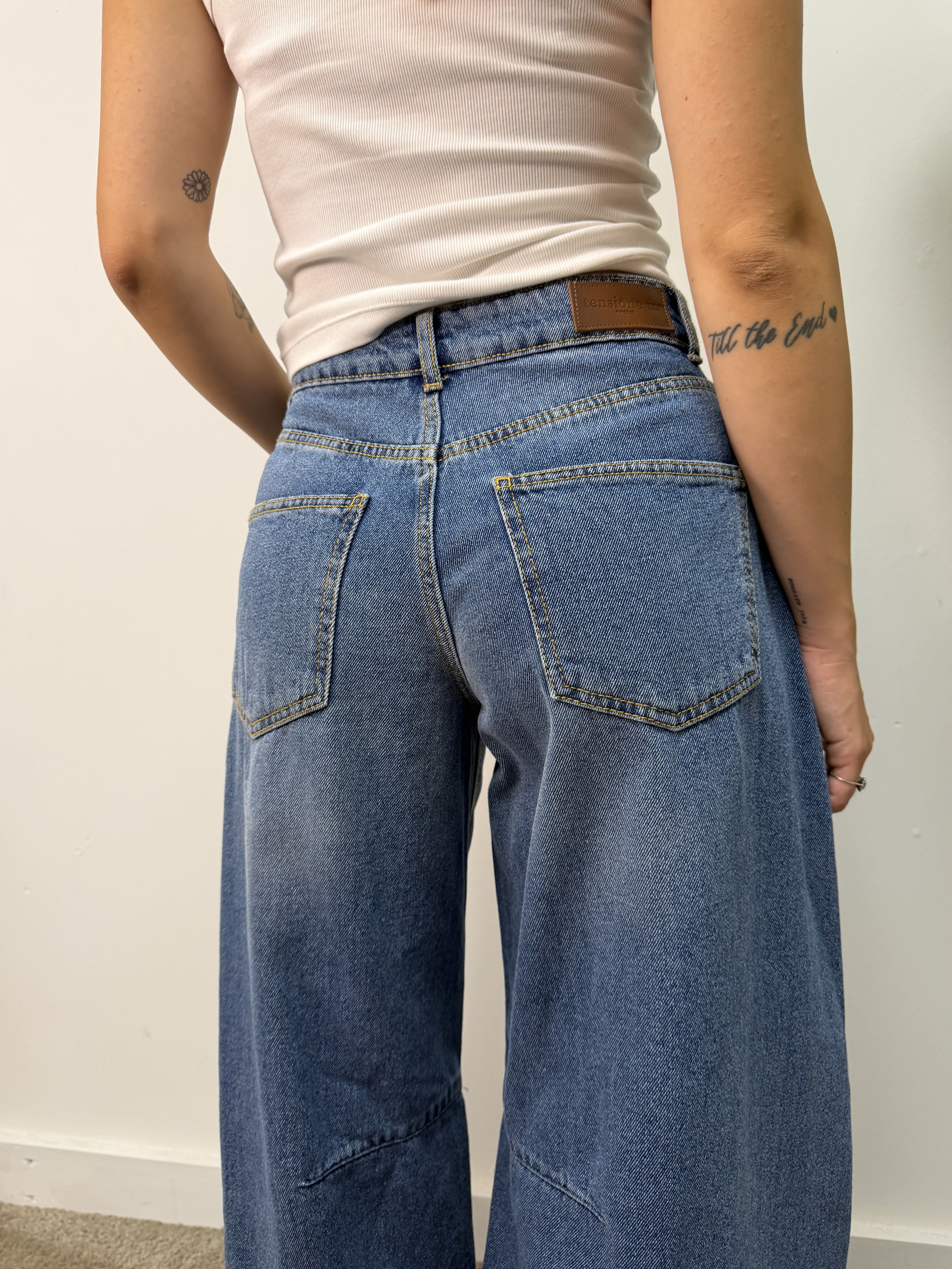 Jeans mod. Louvre blu denim Tensione In