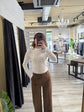 Body in pizzo manica lunga HaveOne