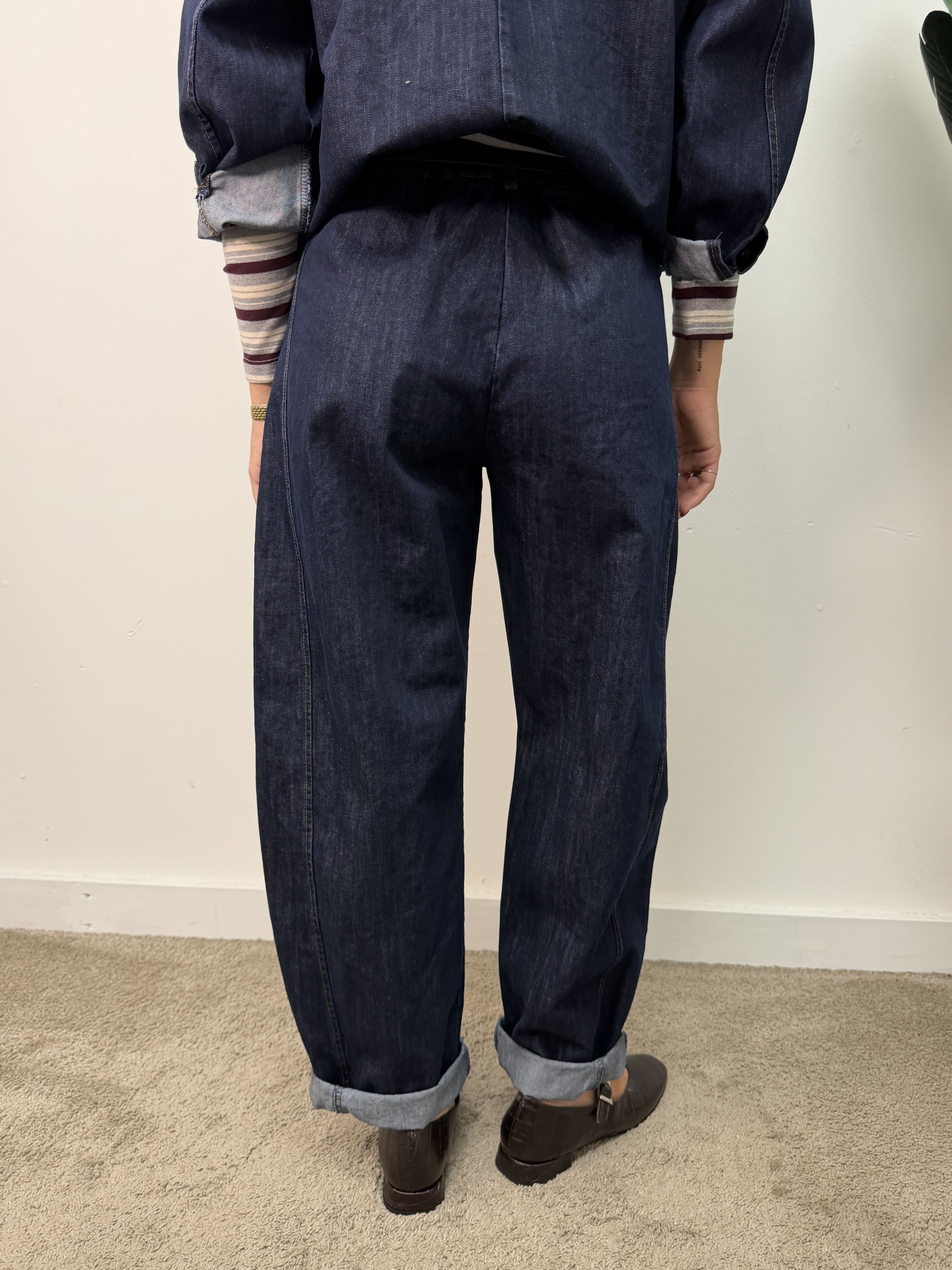 Jeans balloon stellina denim Susy Mix