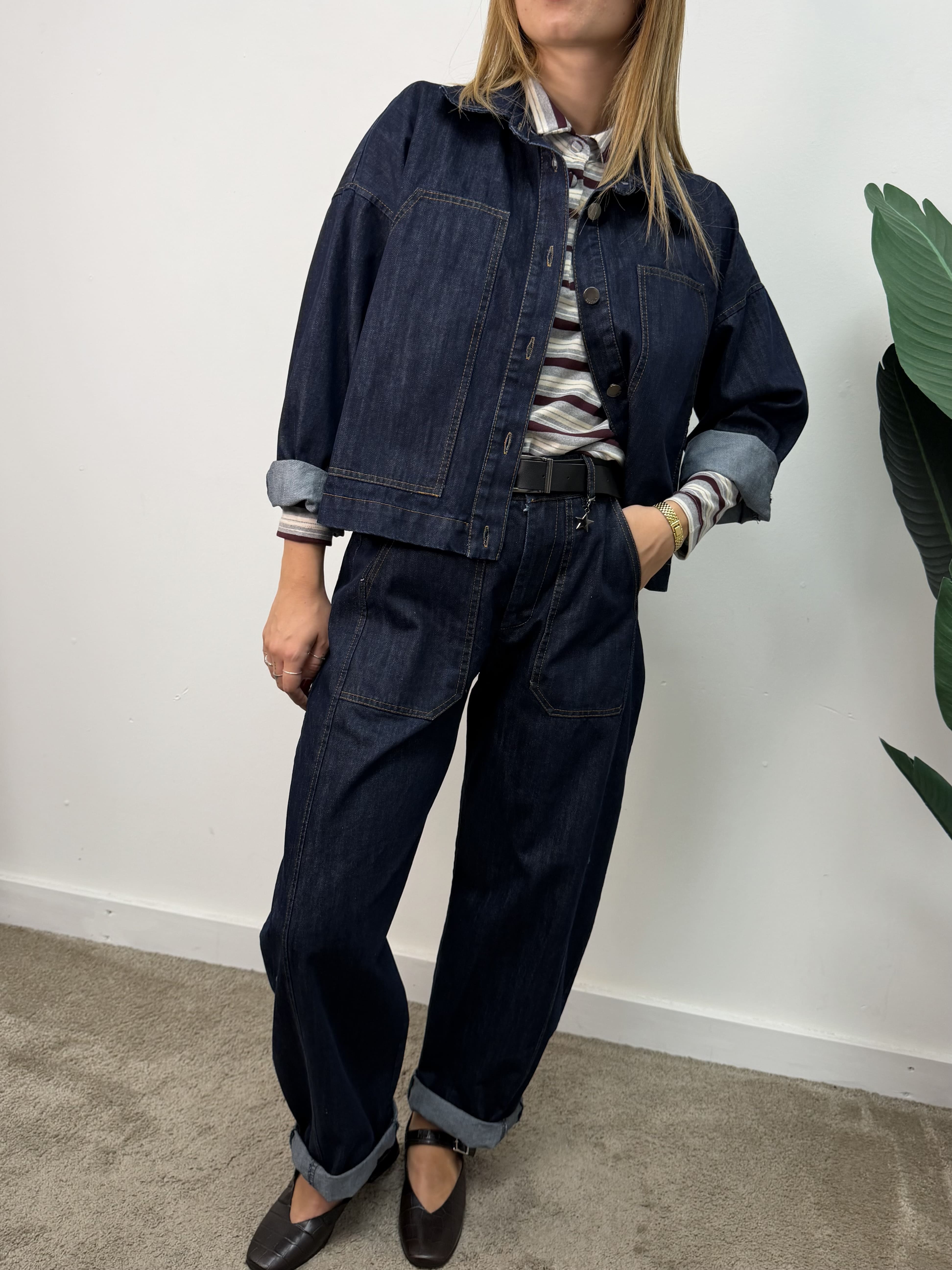 Giacca camicia di jeans Susy Mix