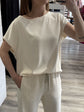 Completo combinato blusa + pantalone fluido Susy Mix