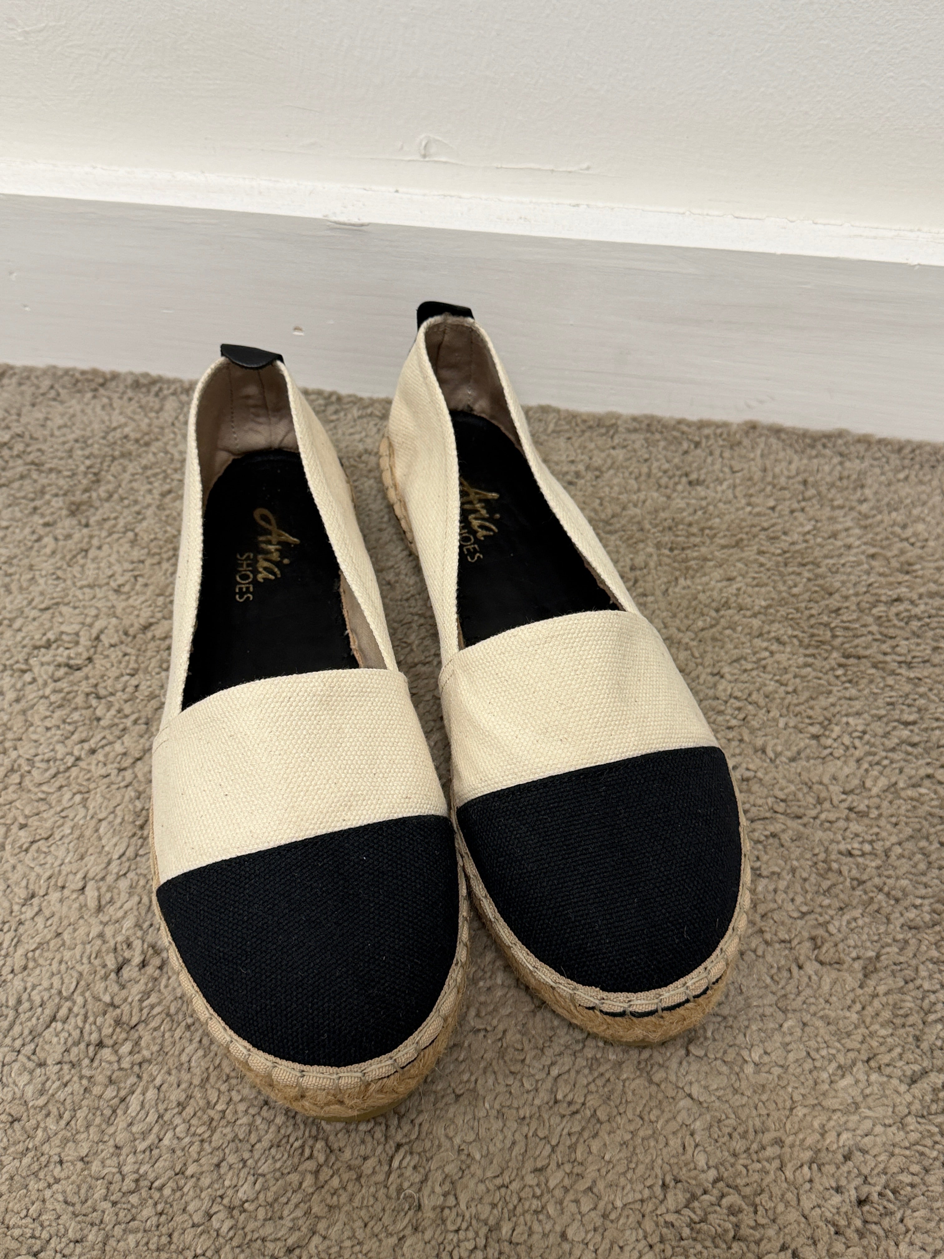 Espadrillas in canvas bicolore Aria