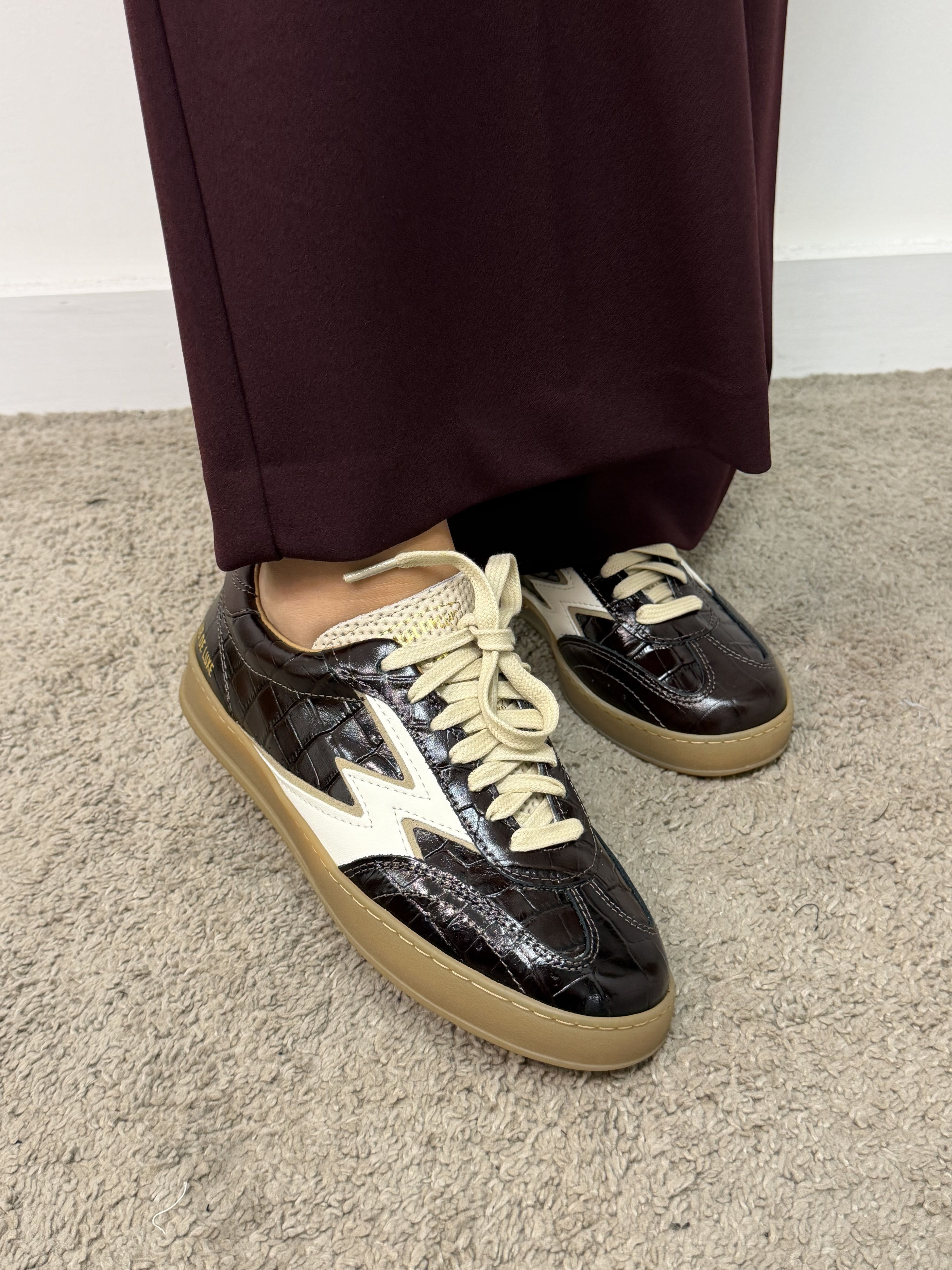 Sneakers Master Club in pelle effetto cocco MoaConcept