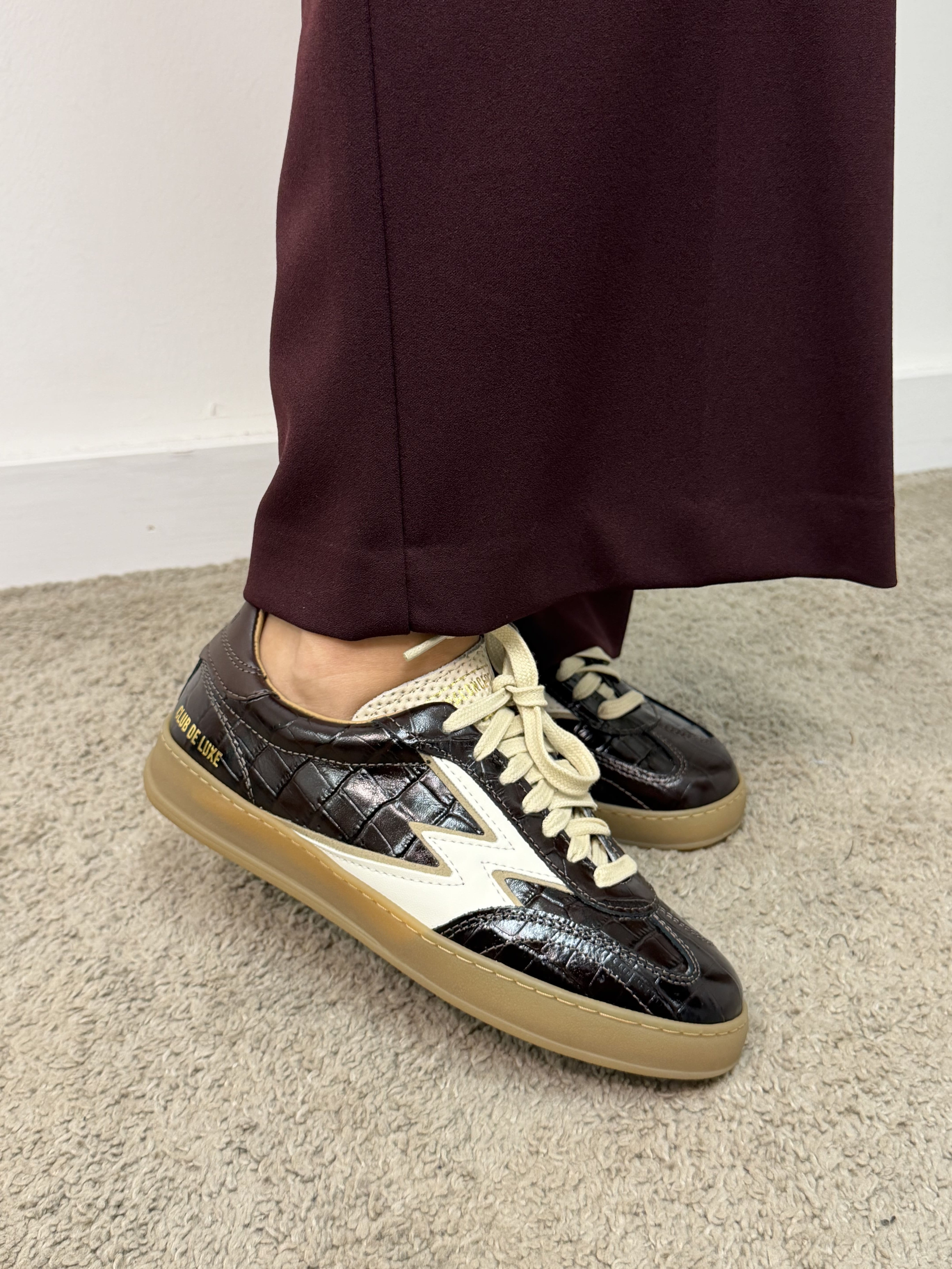Sneakers Master Club in pelle effetto cocco MoaConcept