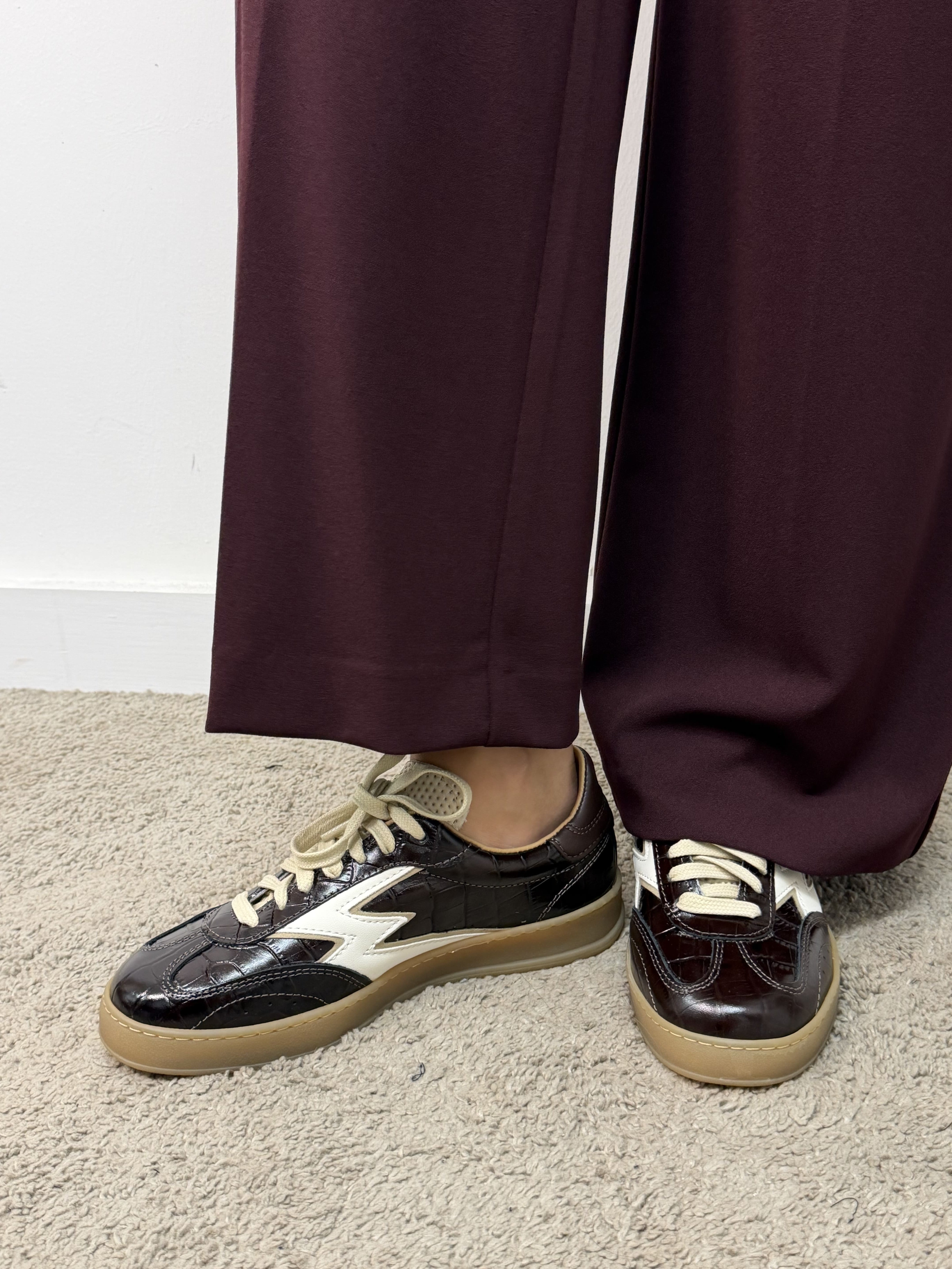 Sneakers Master Club in pelle effetto cocco MoaConcept