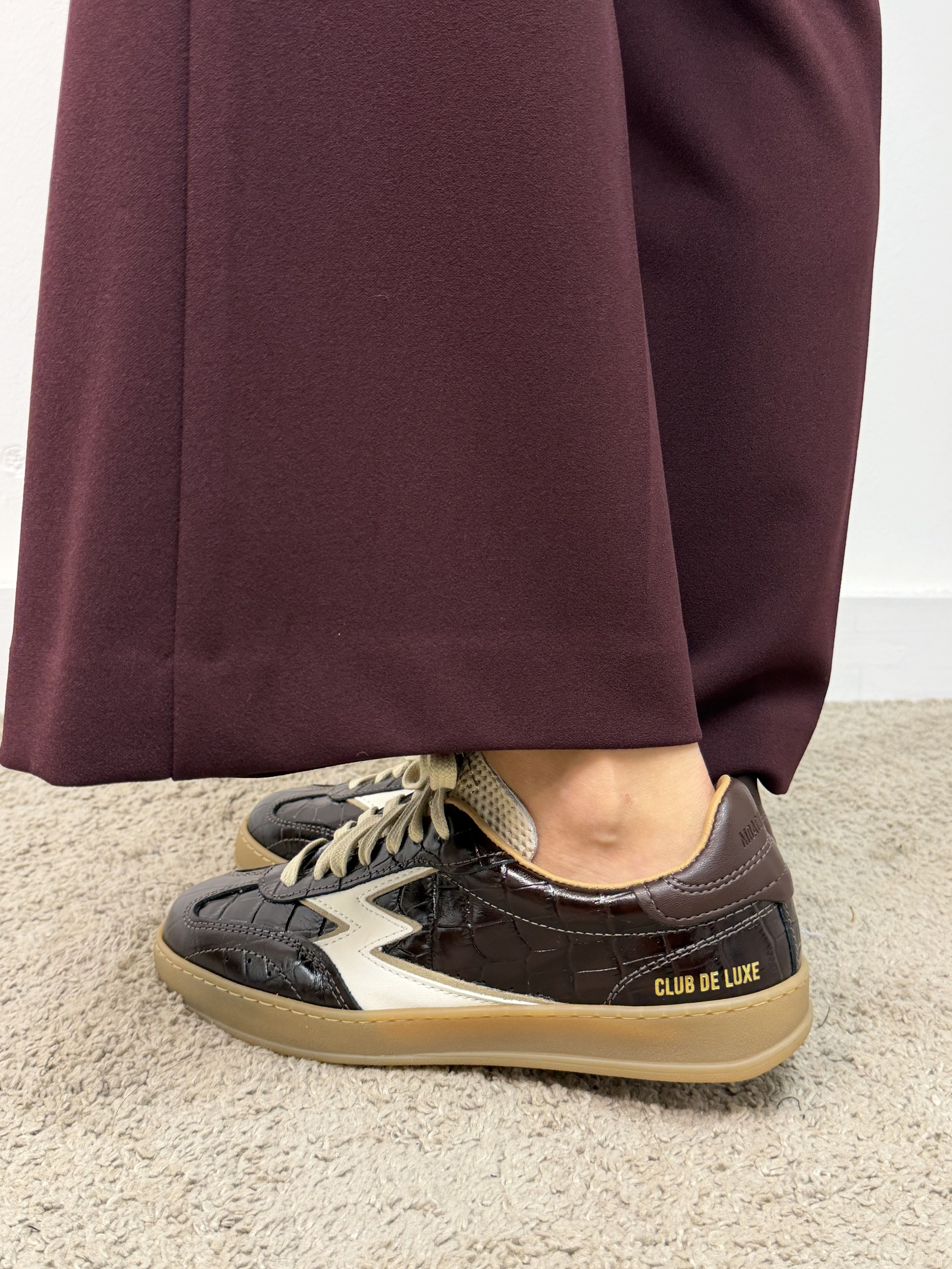 Sneakers Master Club in pelle effetto cocco MoaConcept
