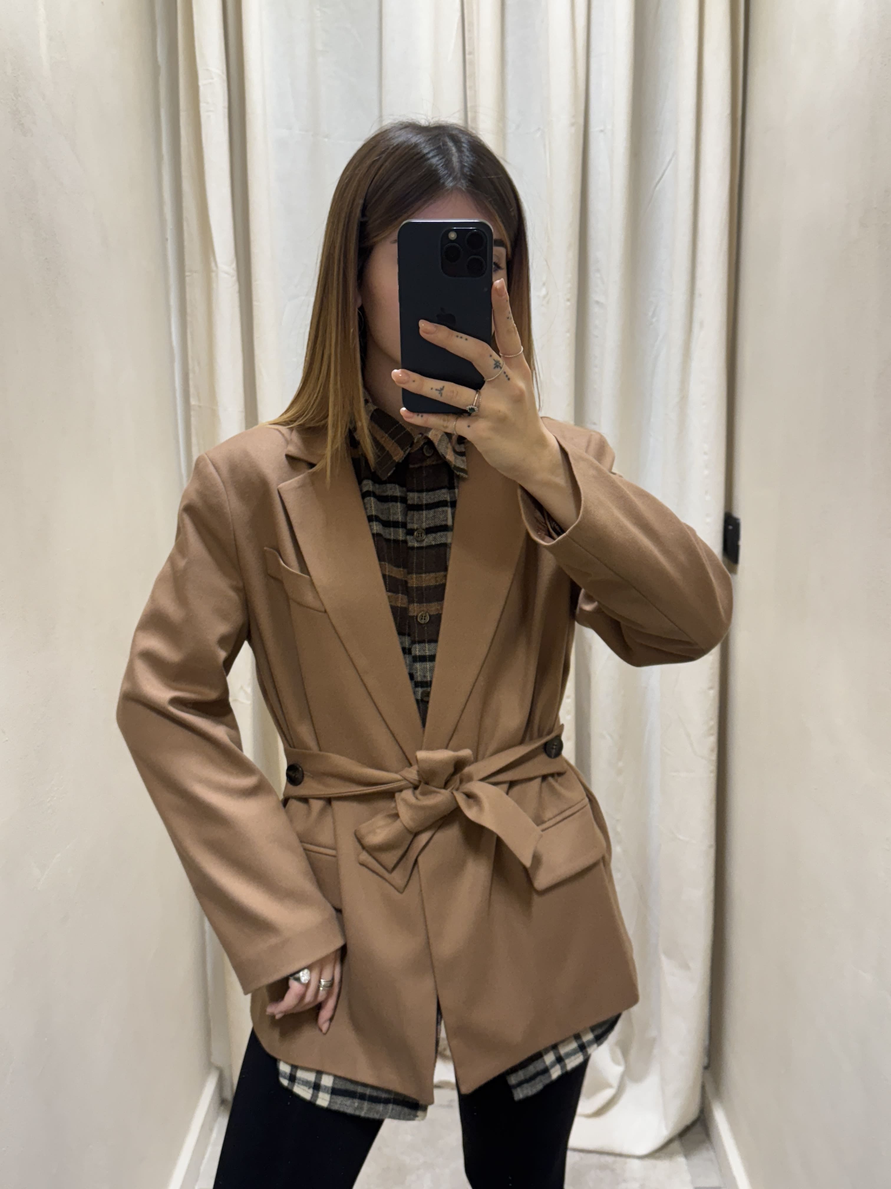 Giacca strutturata con fusciacca Tensione In