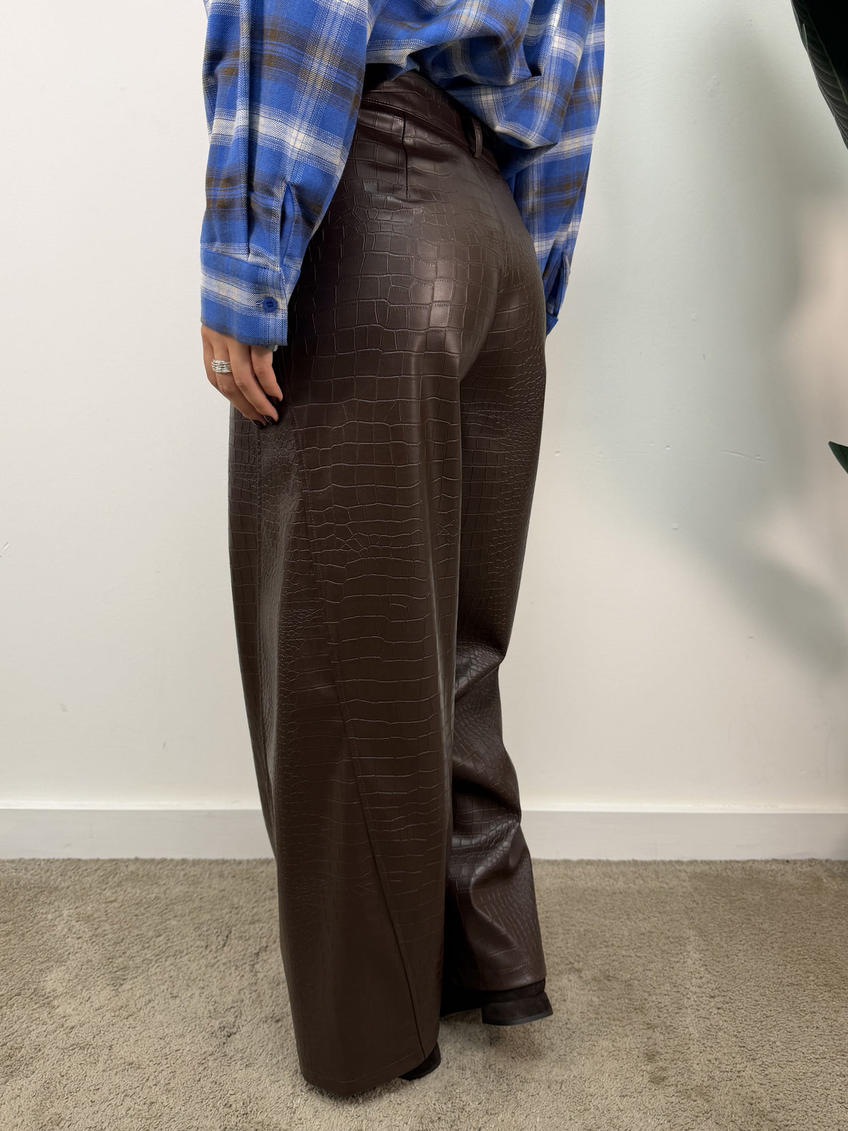 Pantalone barrel stampa cocco HaveOne