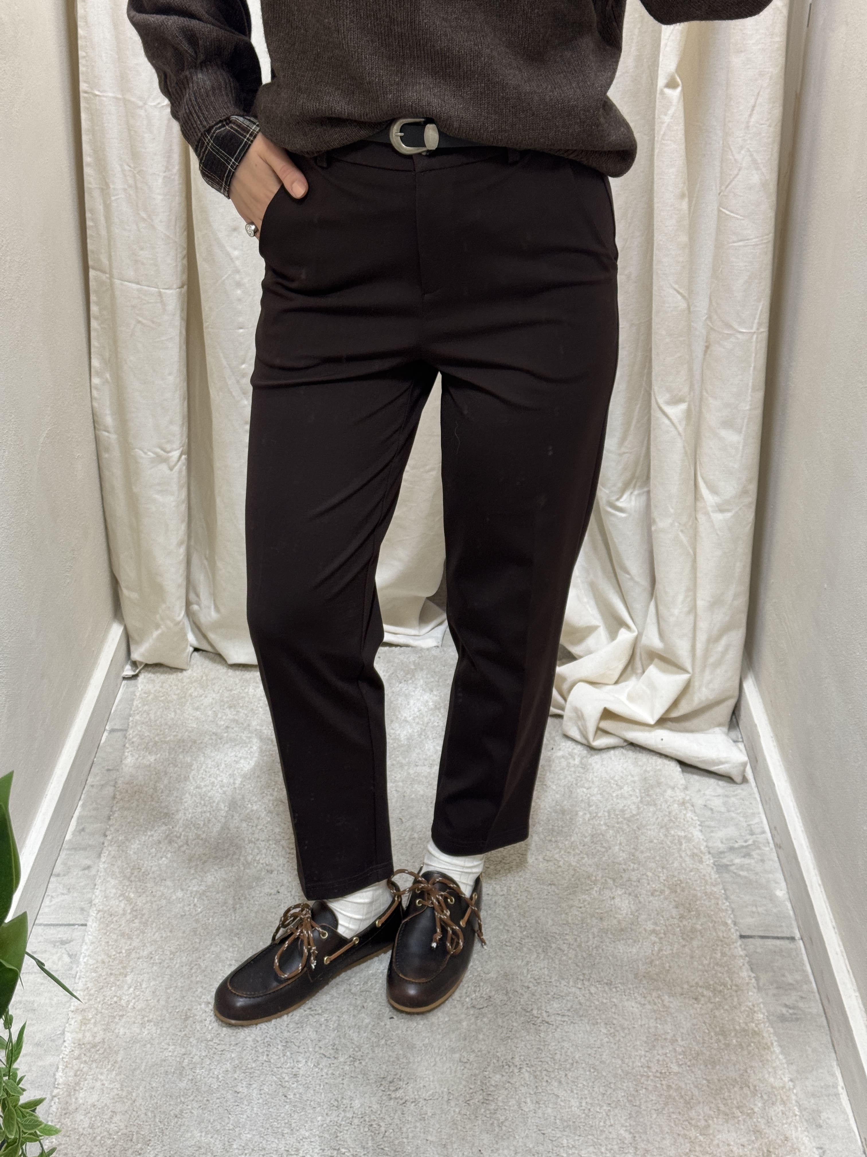 Pantalone sigaretta in punto milano Tensione In