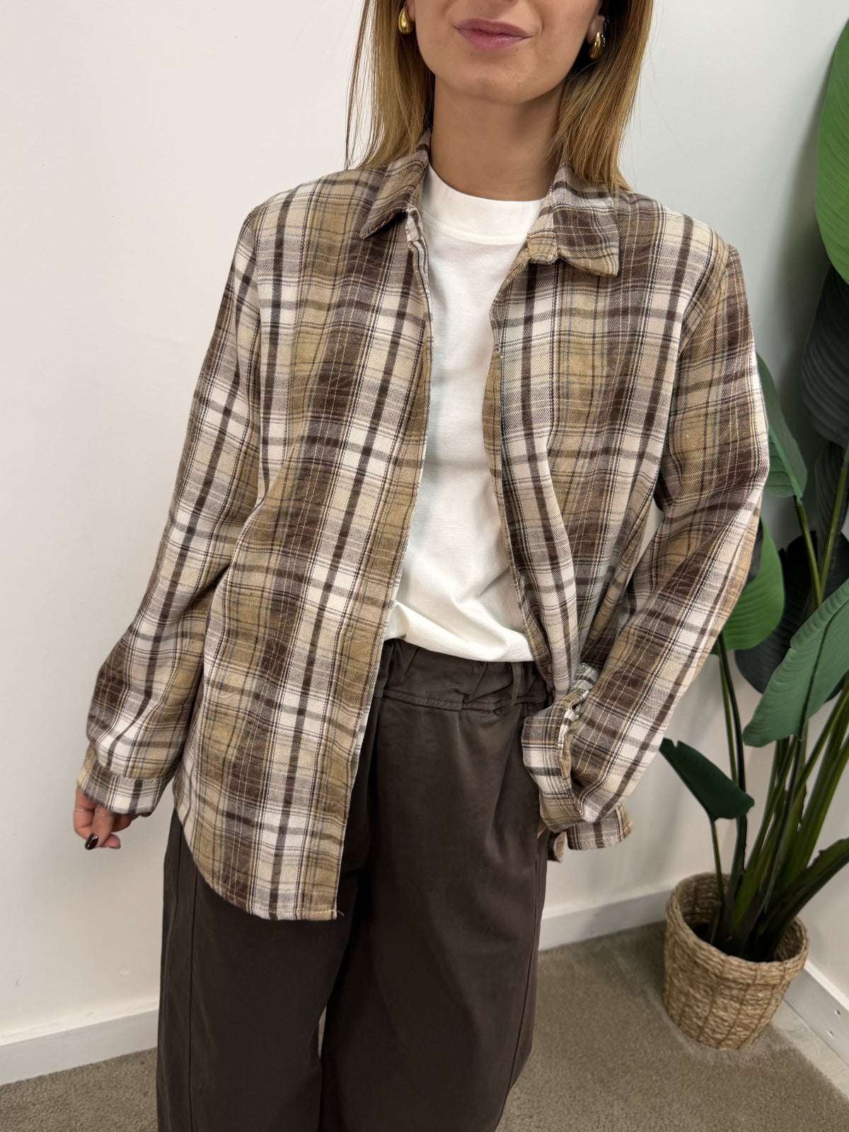 Camicia check in flanella MyD