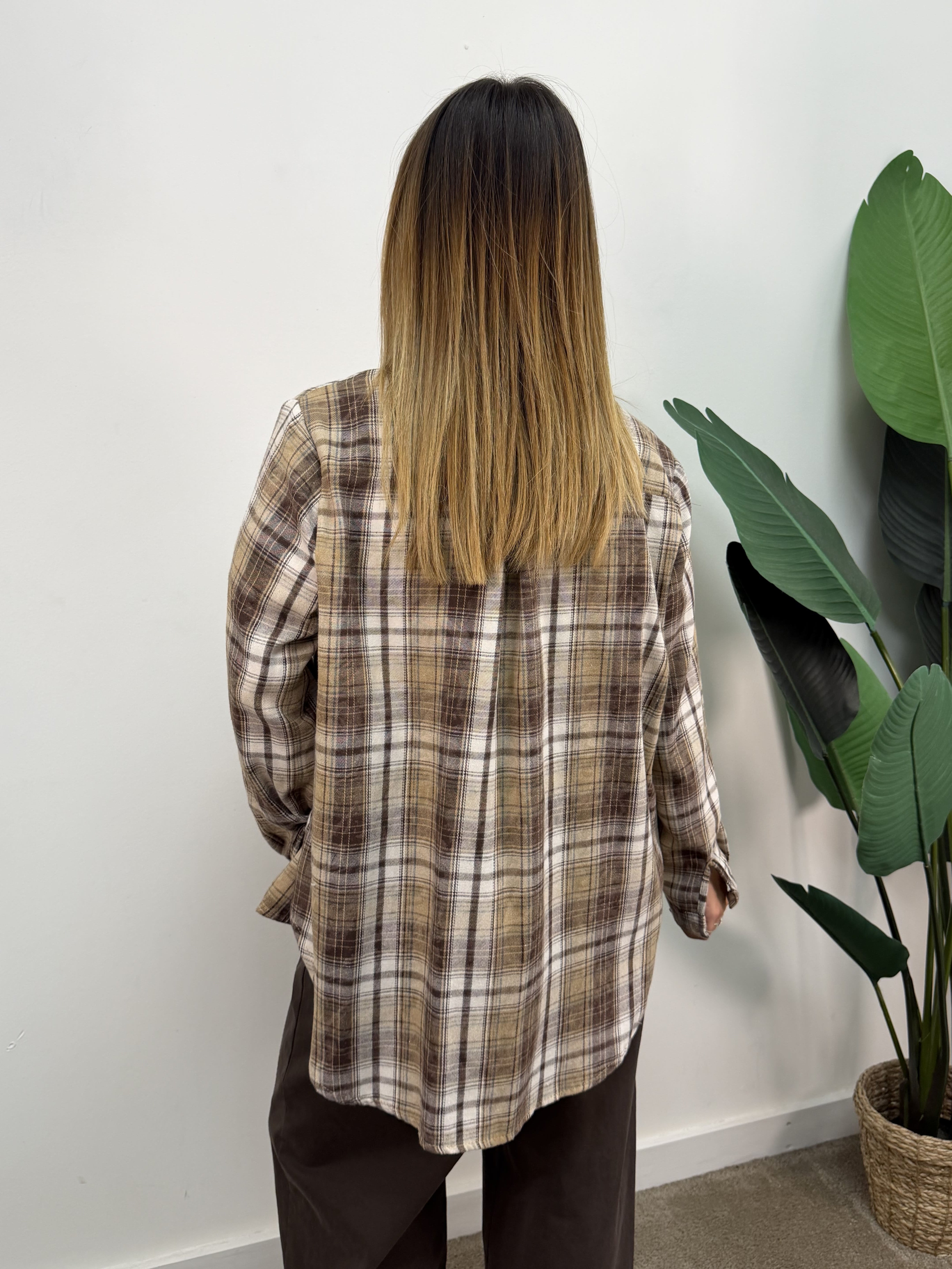 Camicia check in flanella MyD