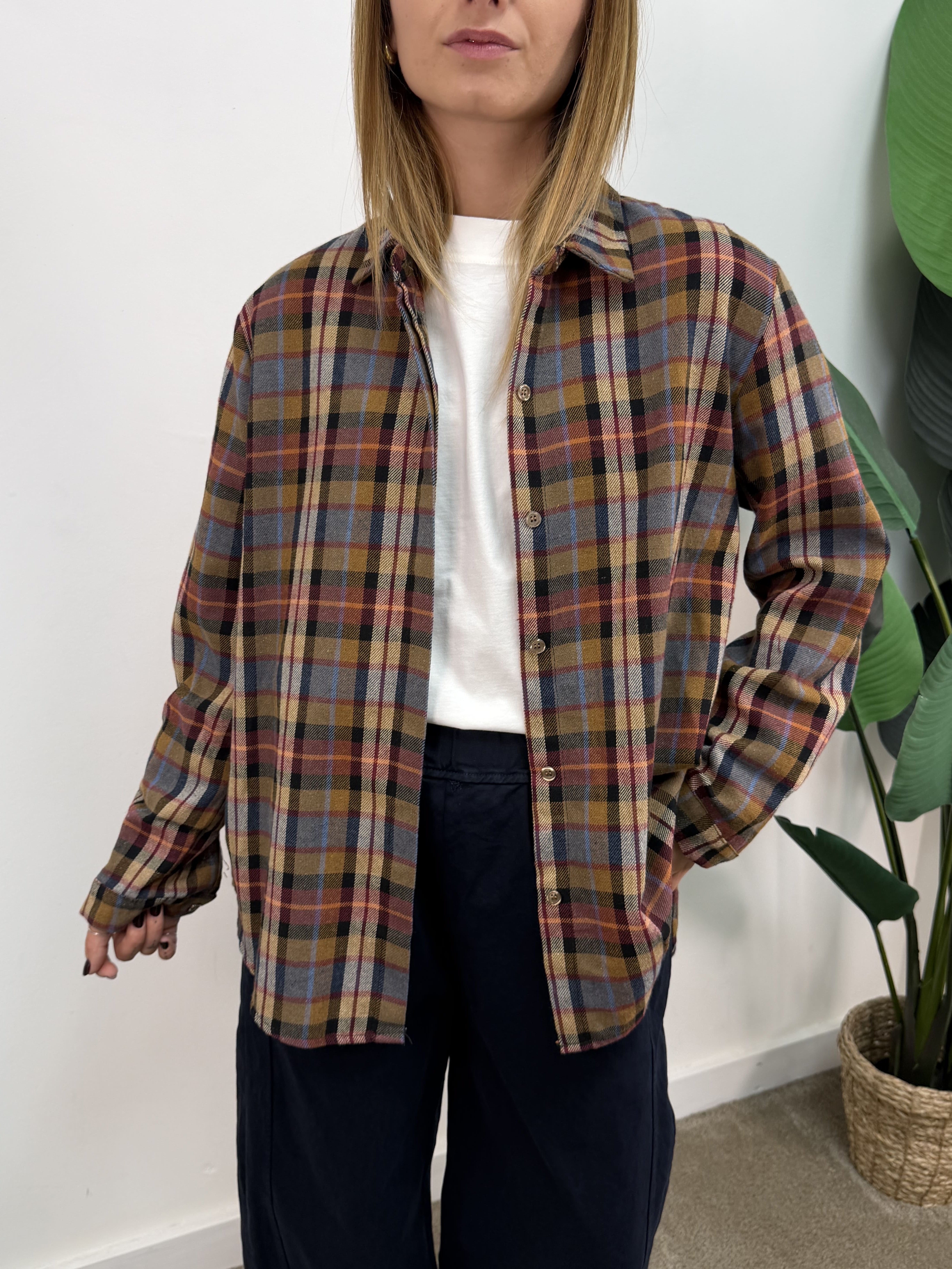 Camicia check in flanella MyD