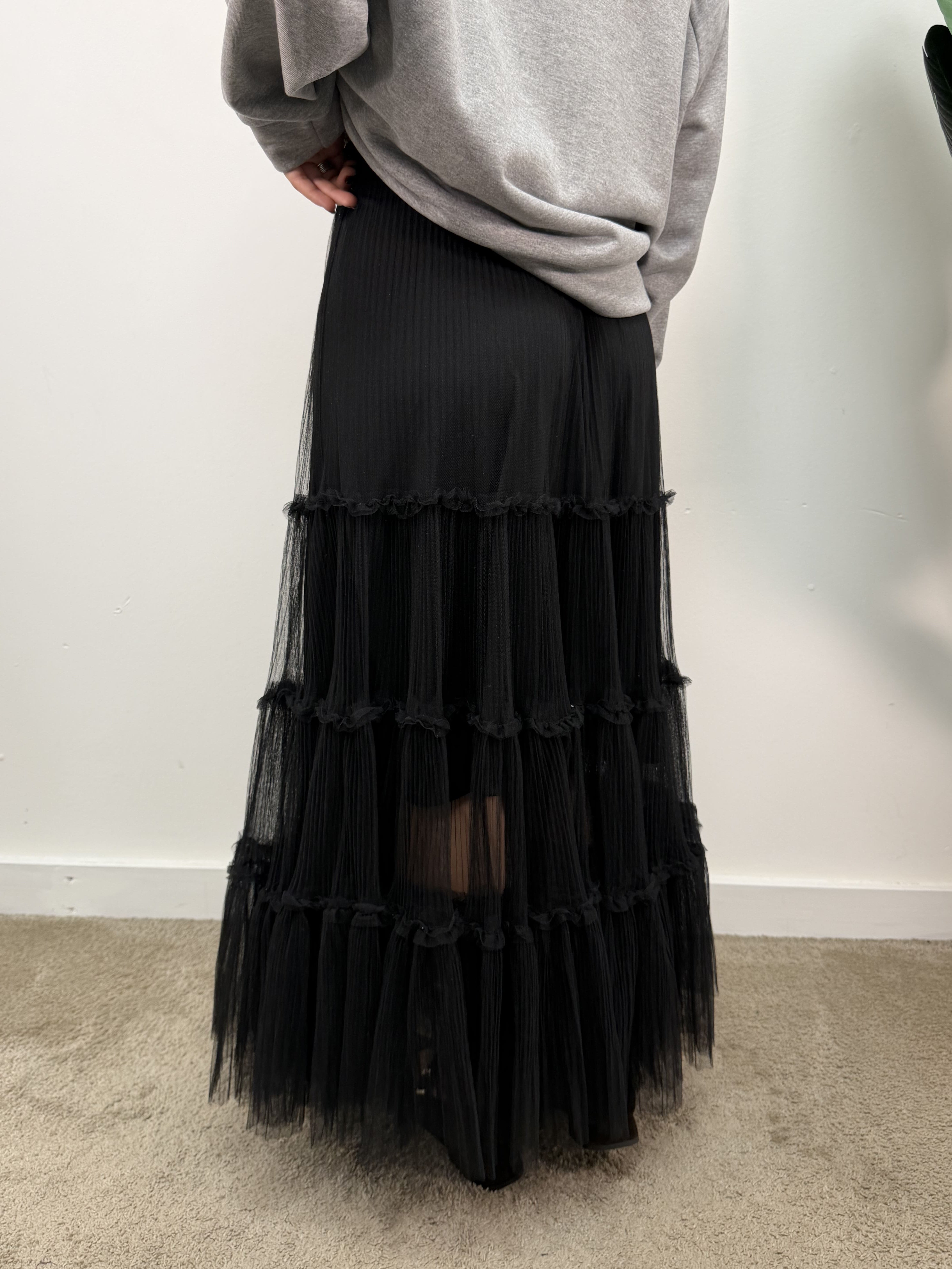 Gonna in tulle con balze MyD