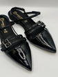 Slingback naplak con fibbie Divine Follie