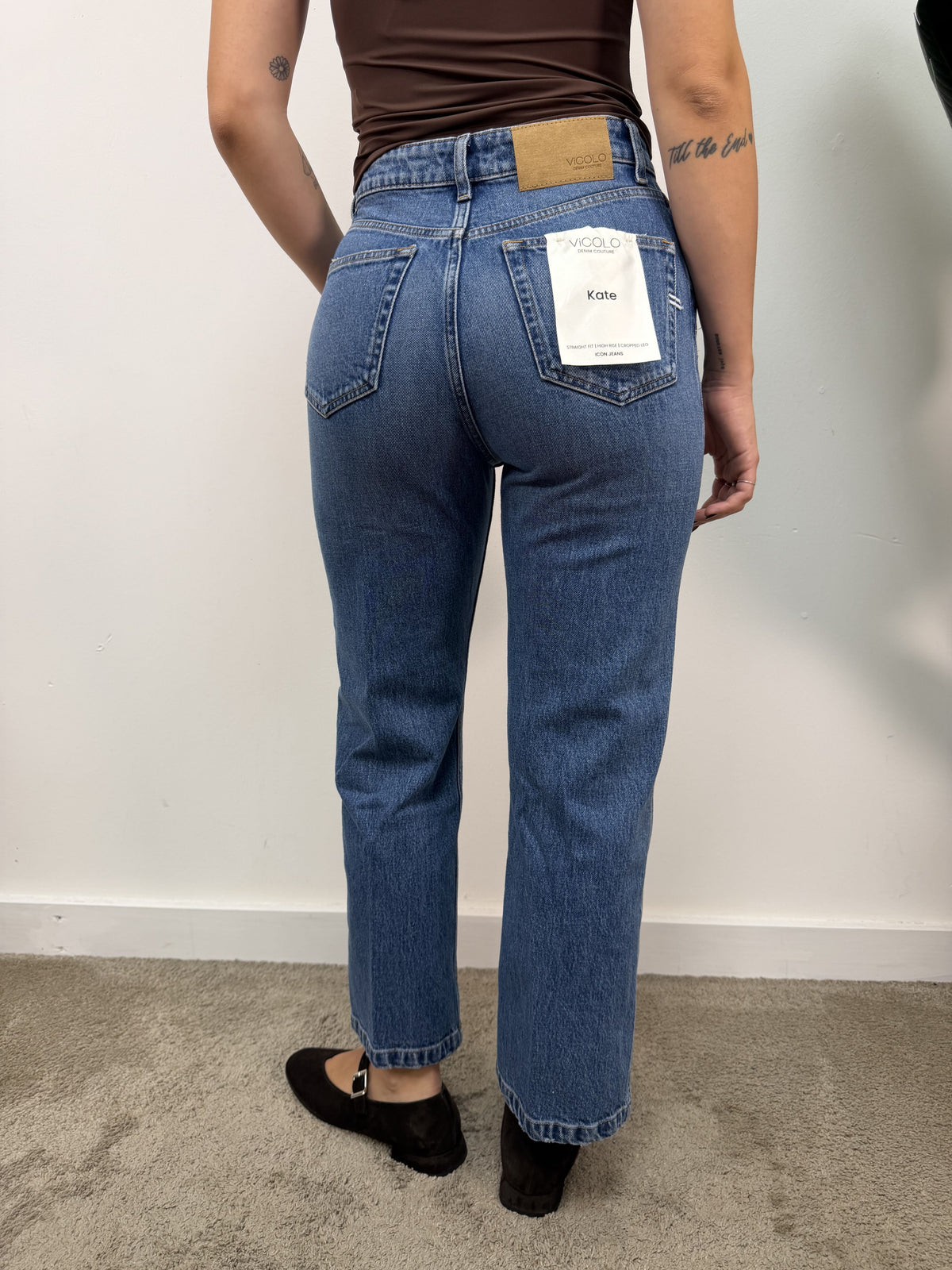 Jeans Kate denim scuro Vicolo